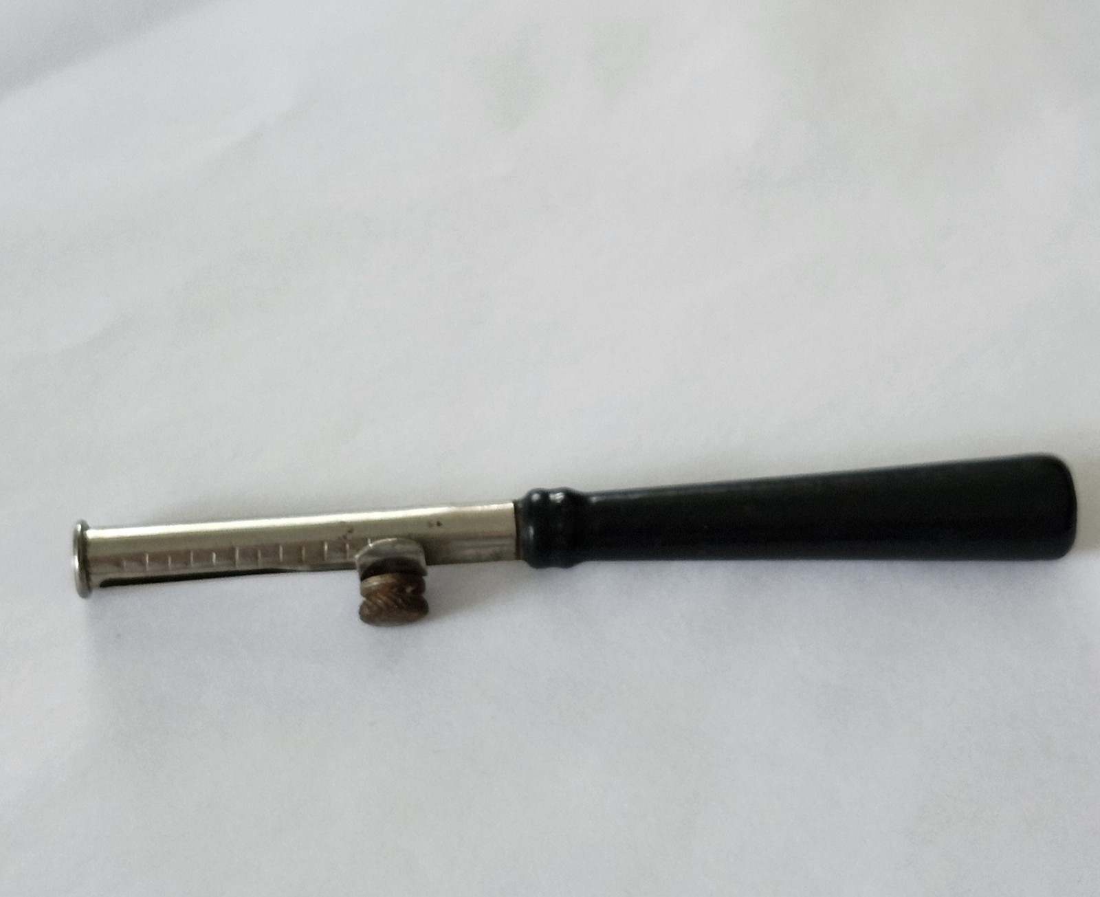 RARE-Vintage Mechanical Pen Metal Victorian Pat. DCI 2809