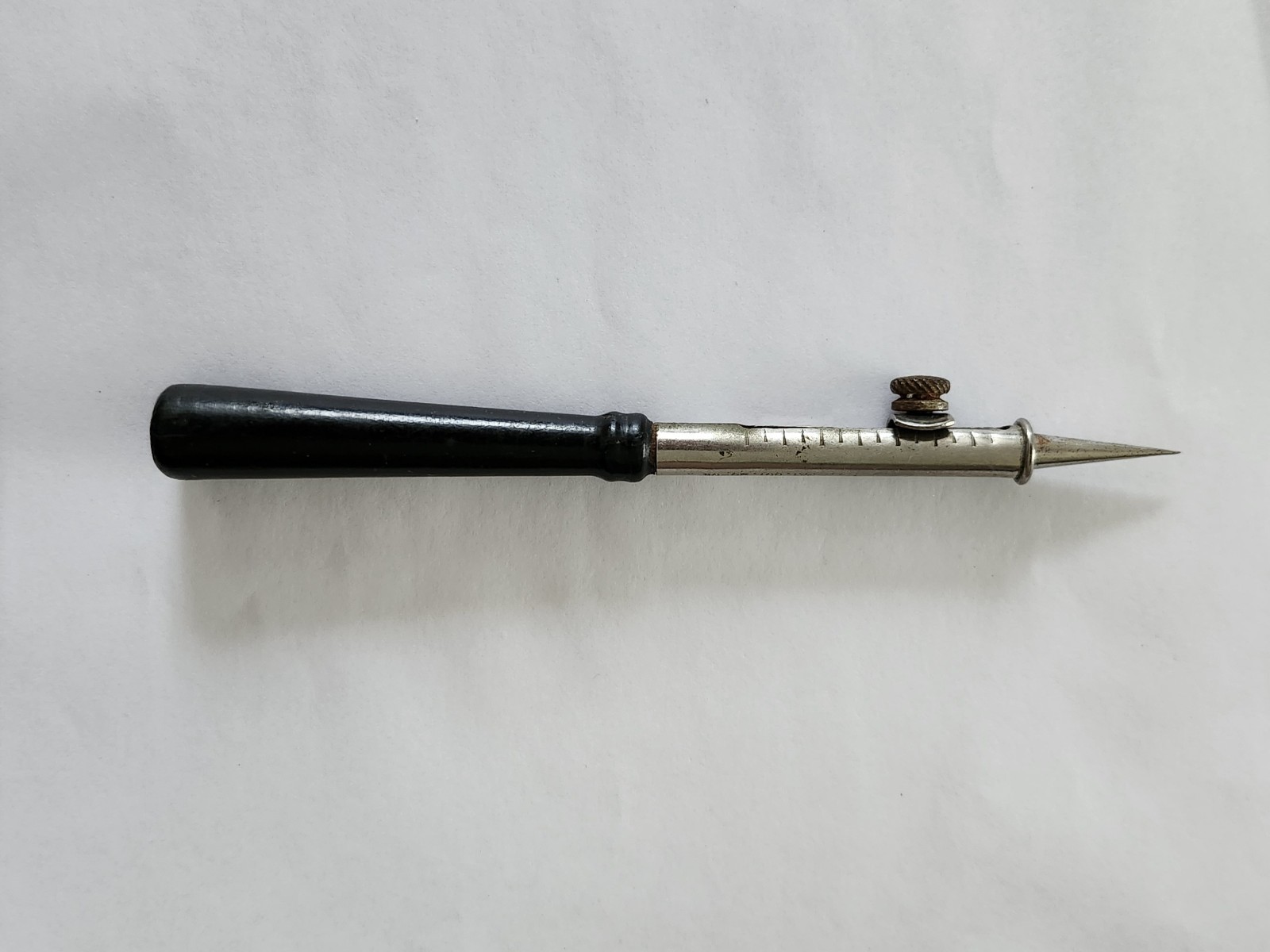 RARE-Vintage Mechanical Pen Metal Victorian Pat. DCI 2809