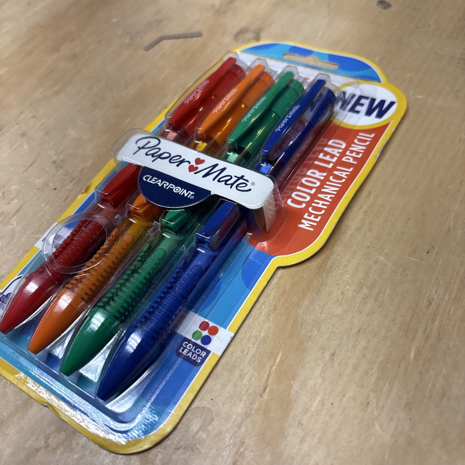 Clearpoint 0.7mm Assorted Color Mechanical Pencils – 4 Pack for Vibrant Writing