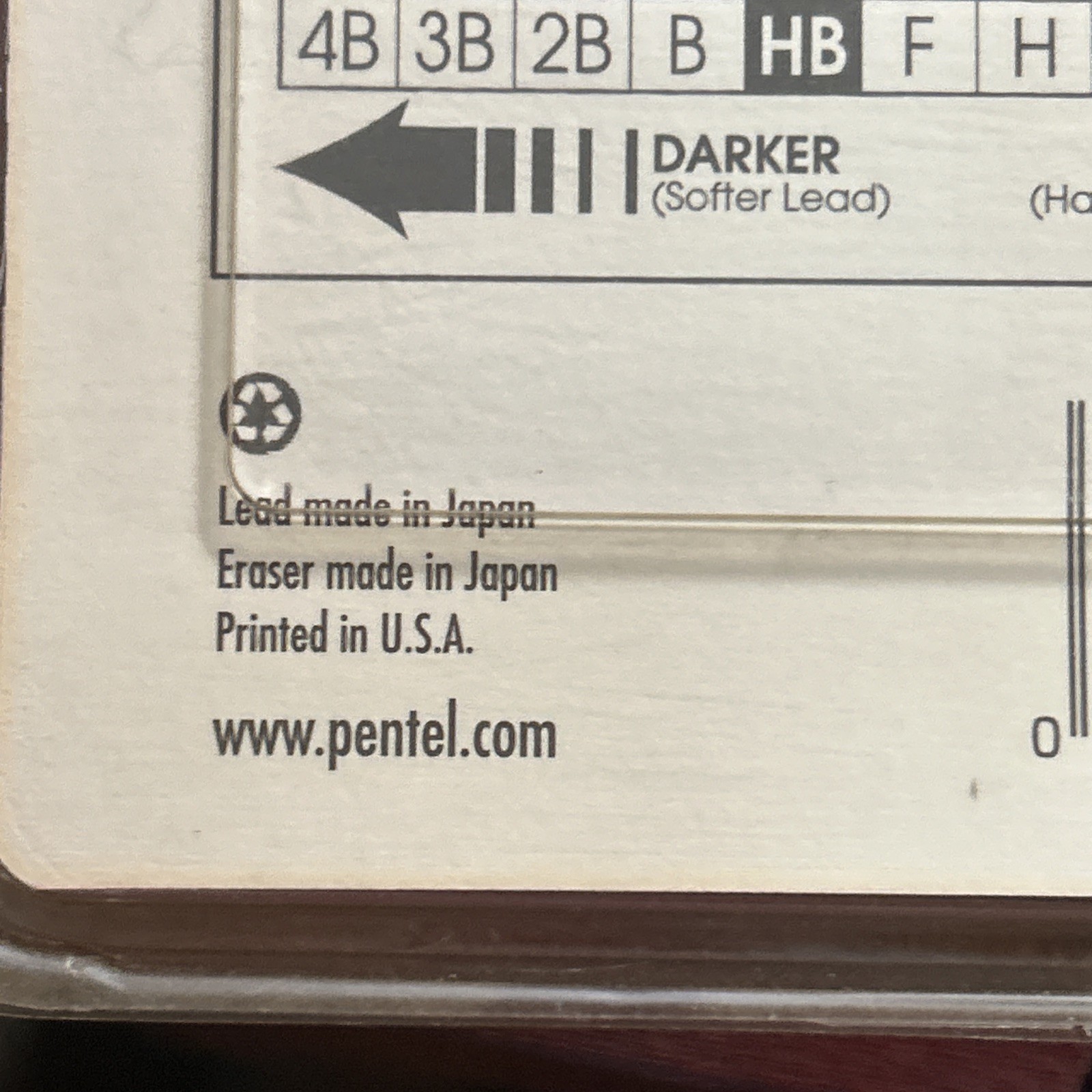 Vintage PENTEL Clic Eraser & Super Hi-Polymer Lead .5 mm
