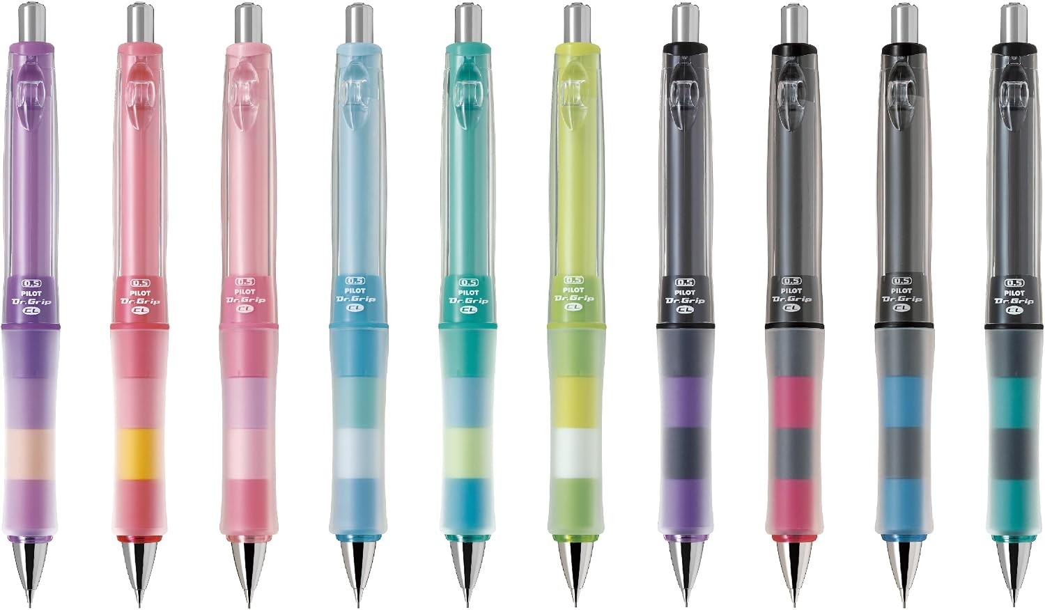 Pilot Dr Grip CL Play Boader Mechanical Pencil 0.5mm Floral Pink