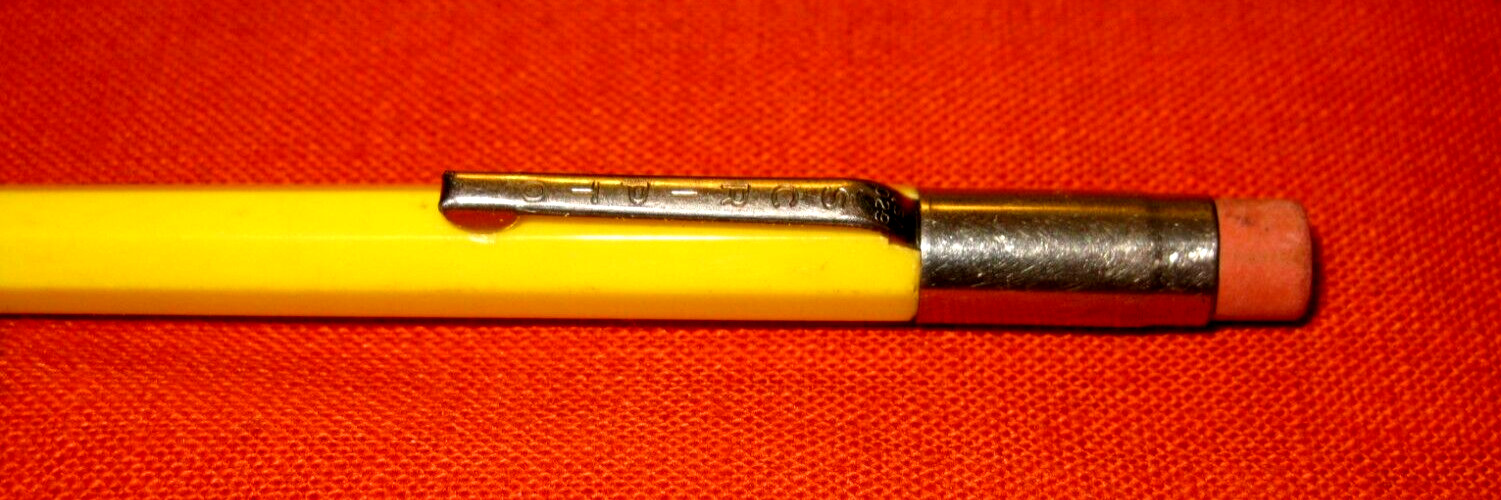 SCRIPTO YELLOW MECHANICAL PENCIL