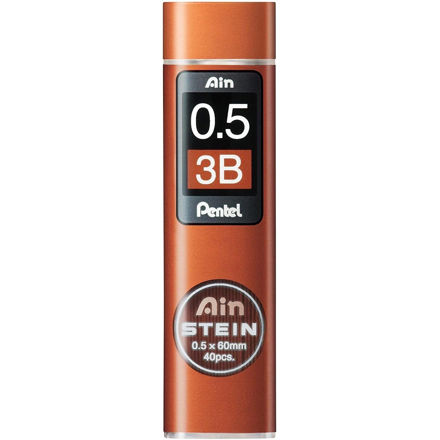 Ain Stein 0.5mm Mechanical Pencil Leads 3B Pack of 40 Writing Instruments