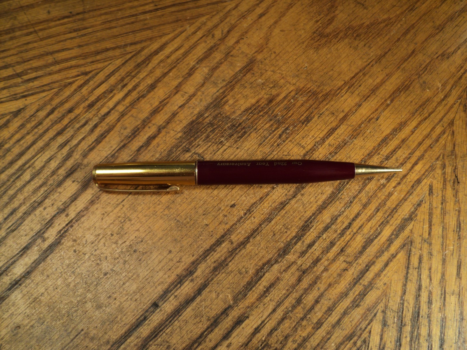 Vintage Vernon Mechanical Pencil Farmers State Savings Bank Independence Iowa