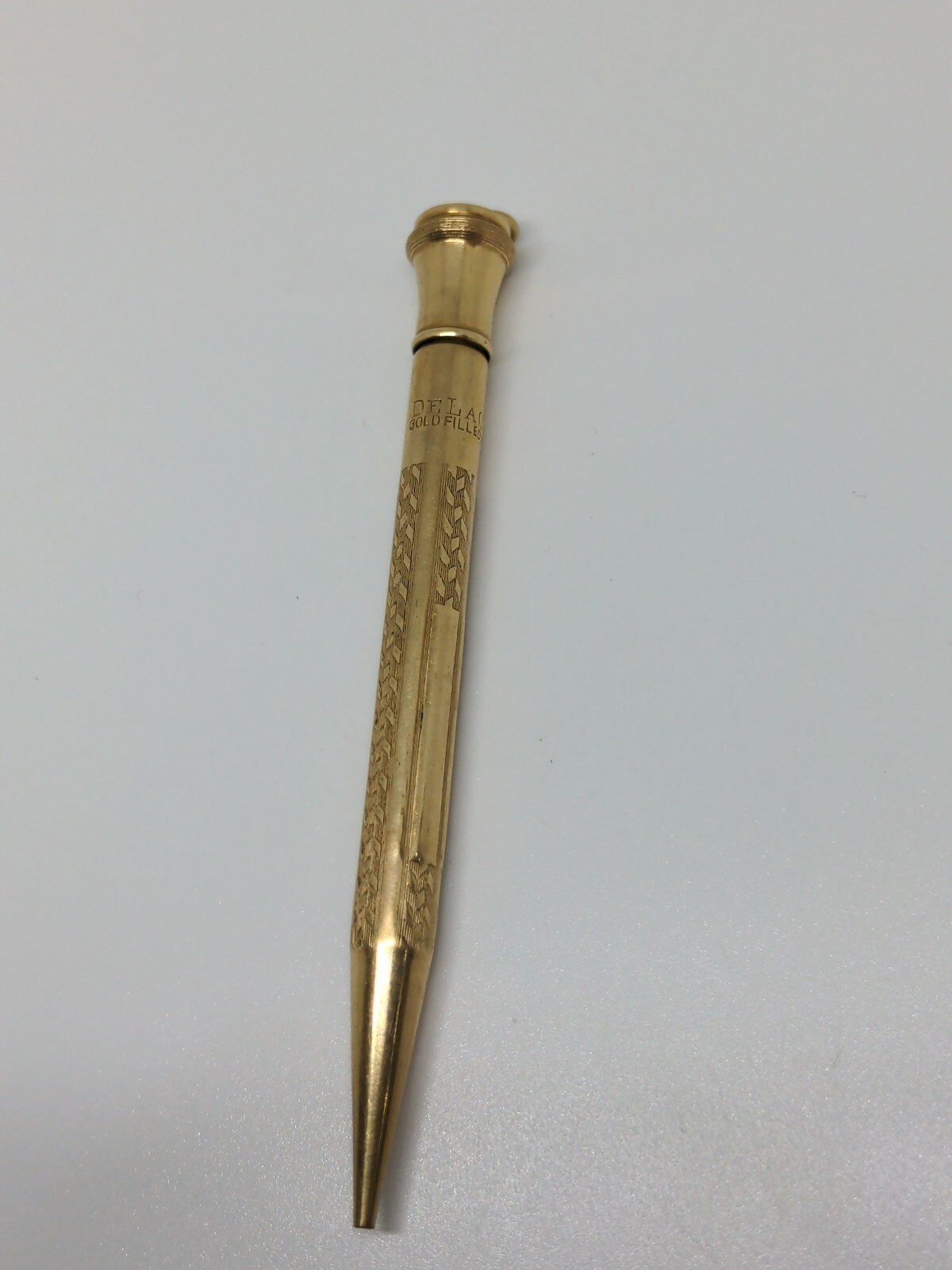 Vintage Dela Co Gold Filled GF Pencil