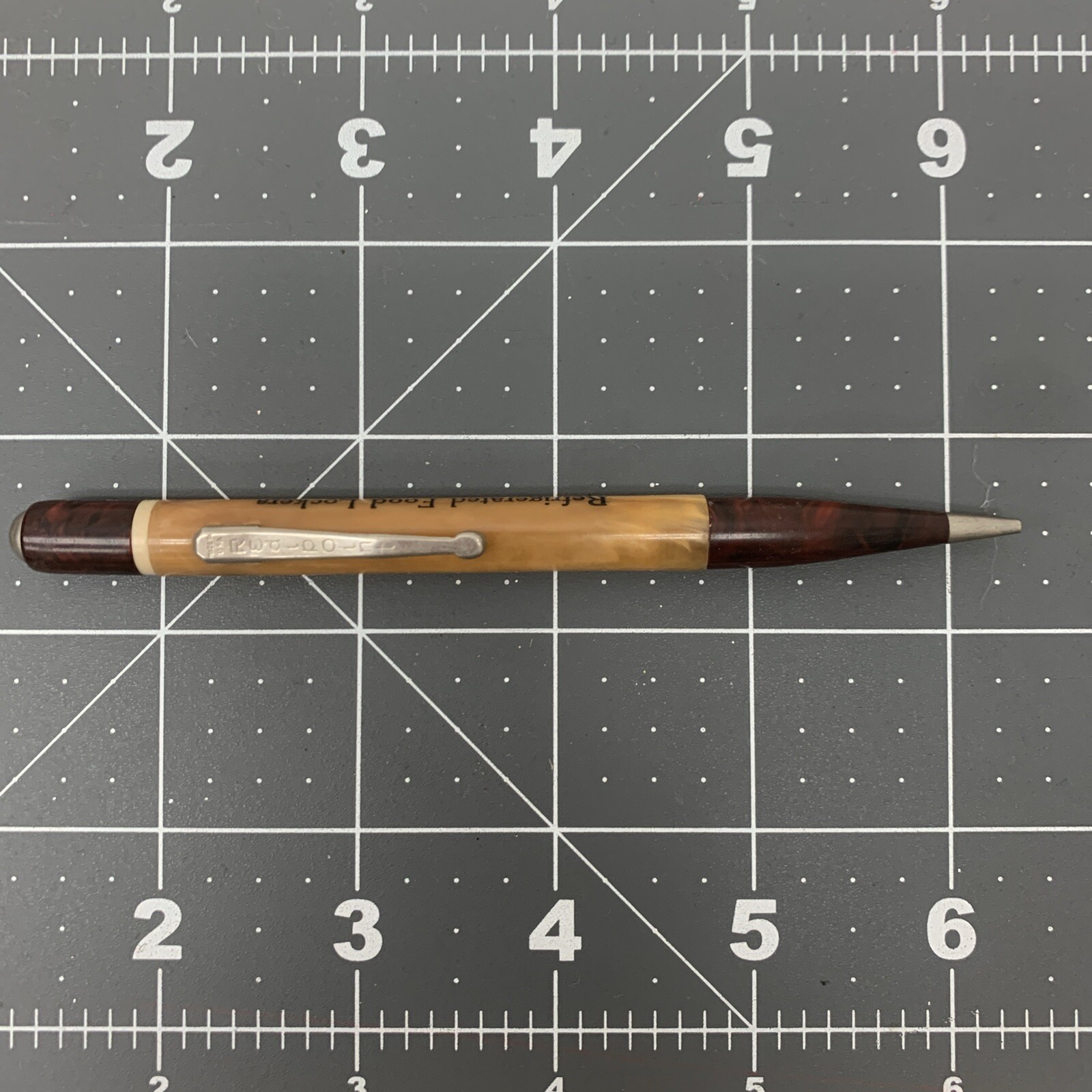 Vintage Ritepoint Mechanical Pencil Refrigerated Food Lockers California USA