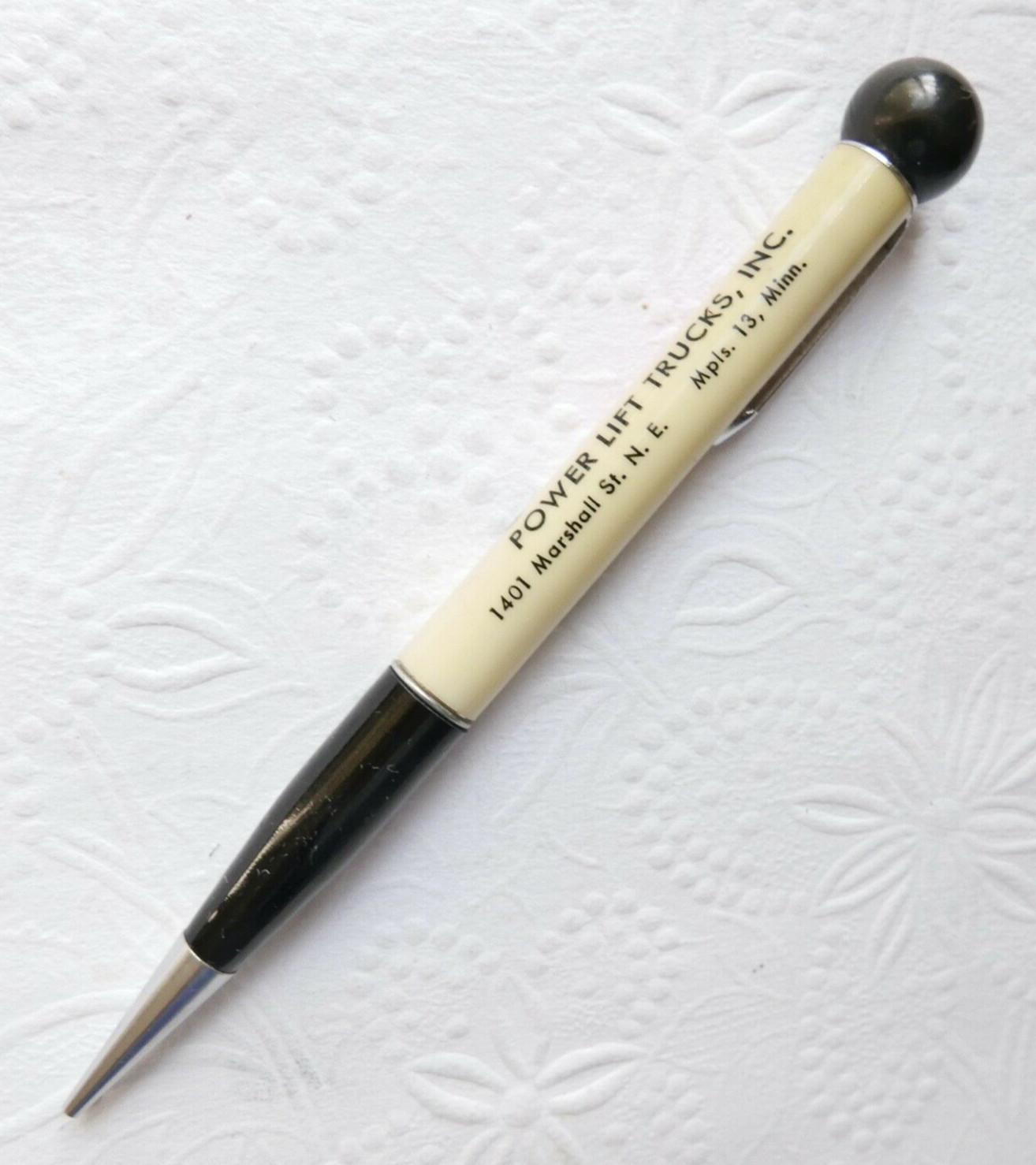 Vintage Ritepoint Erickson Powerlift Trucks Advertising Mech Pencil Minnesota G3