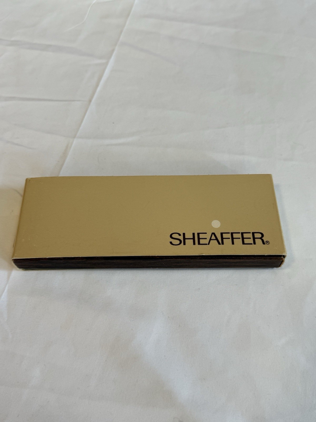 Sheaffer Vintage White Dot Silver Ballpoint Pen & Mechanical Pencil Set