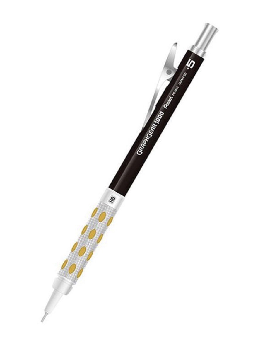 GraphGear 1000 Mechanical Pencil 0.5mm Loft Exclusive Color Pentel 2-Pack