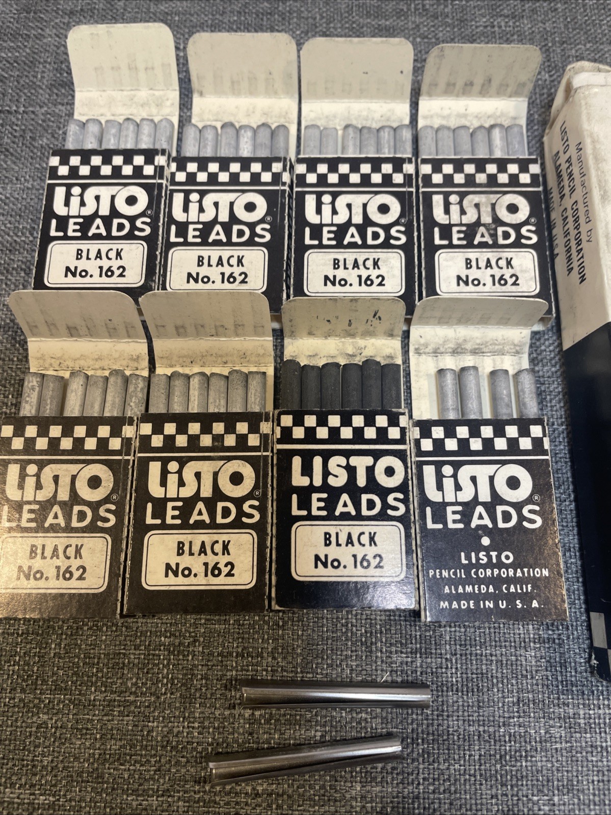 Listo Marking Lead No. 162 Pencil Refills for No. 1620 ( 46 refills) – Black