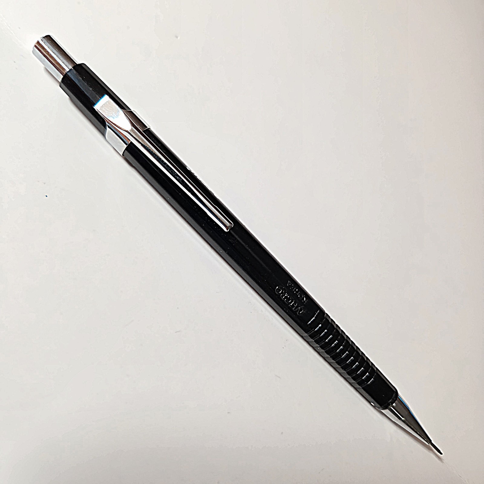 Vintage Micro Korea Q-Tech 7-135 Mechanical Pencil 0.5mm Black Drafting 90s