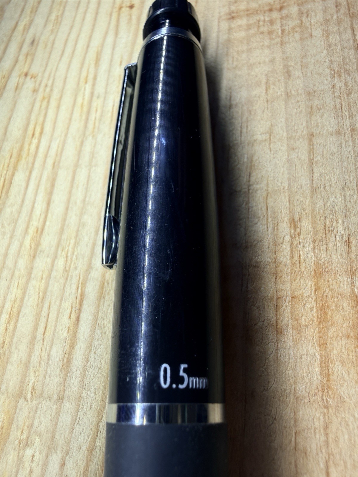 Vintage Sanford PhD Gold Black Mechanical Pencil Barrel 0.5mm