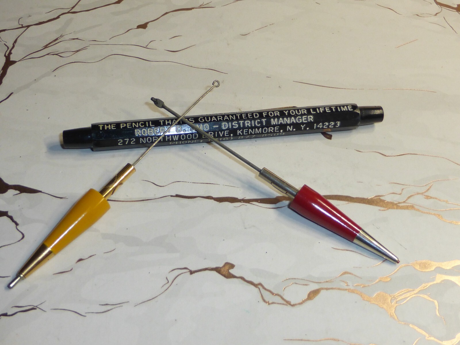Vintage Circa 1969 Autopoint Sales Giveaway 0.5mm/0.9mm Mechanical Pencil #3108