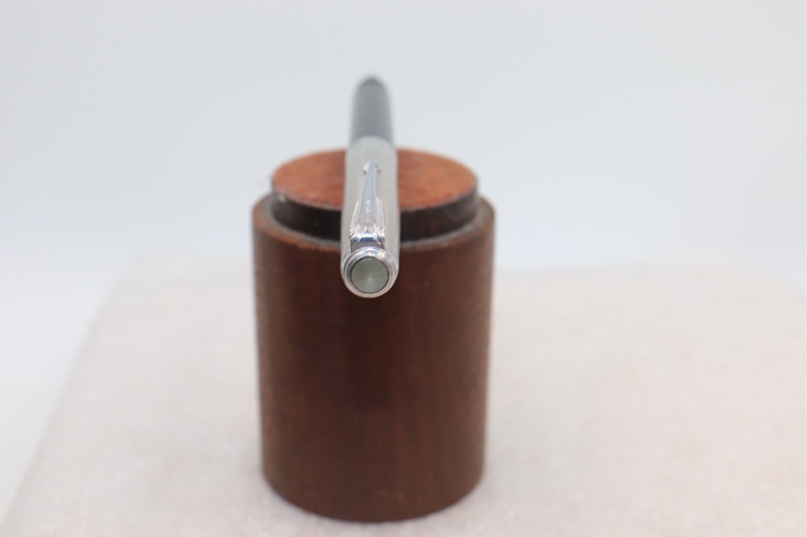 1937-1941 PARKER Stacked Coin Cap Mechanical Pencil Clear Cap Jewel