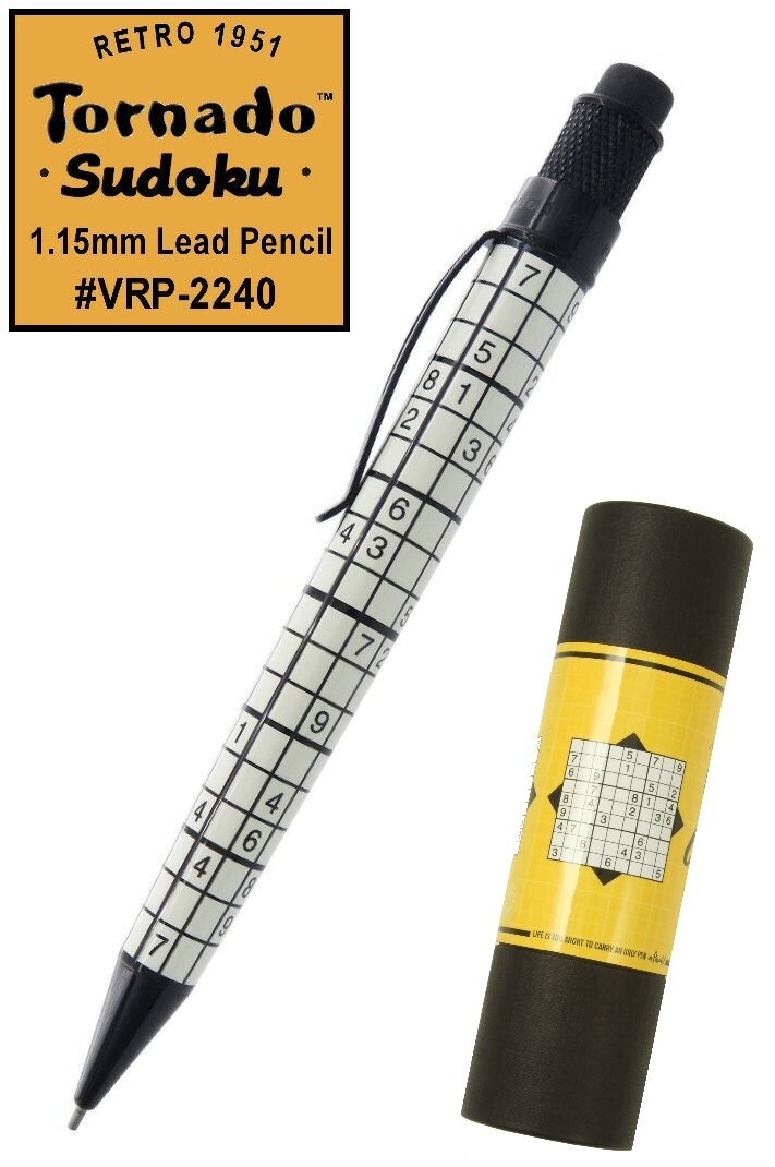 Retro 51 Sudoku Second Edition 1.15 mm Mechanical Lead Pencil #VRP-2240