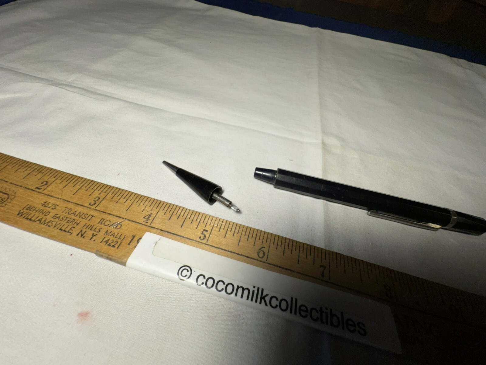 1960’s Lead Advertising Mechanical Pencil Autopoint Bravo Macaroni Rochester NY