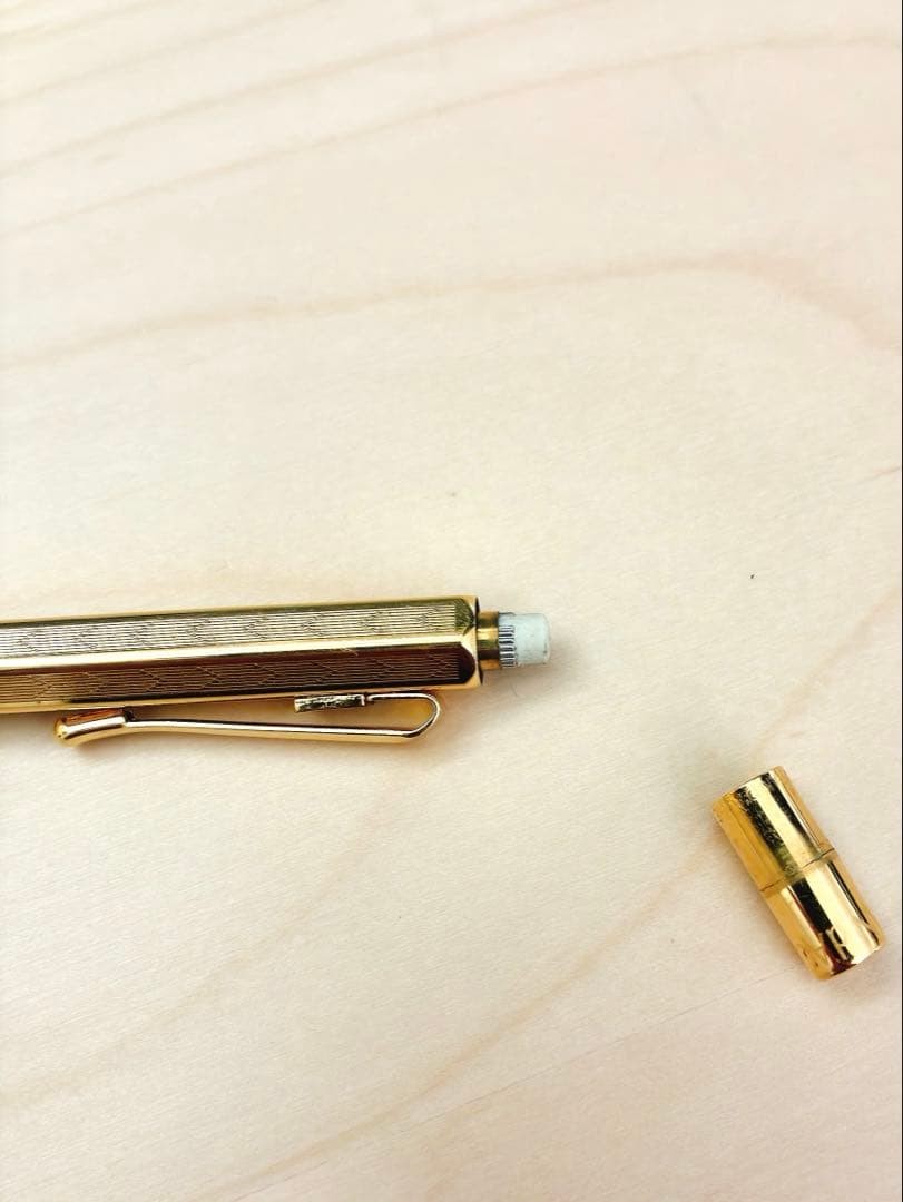 Junk Caran d’Ache Mechanical Pencil Ecridor Chevron Gold