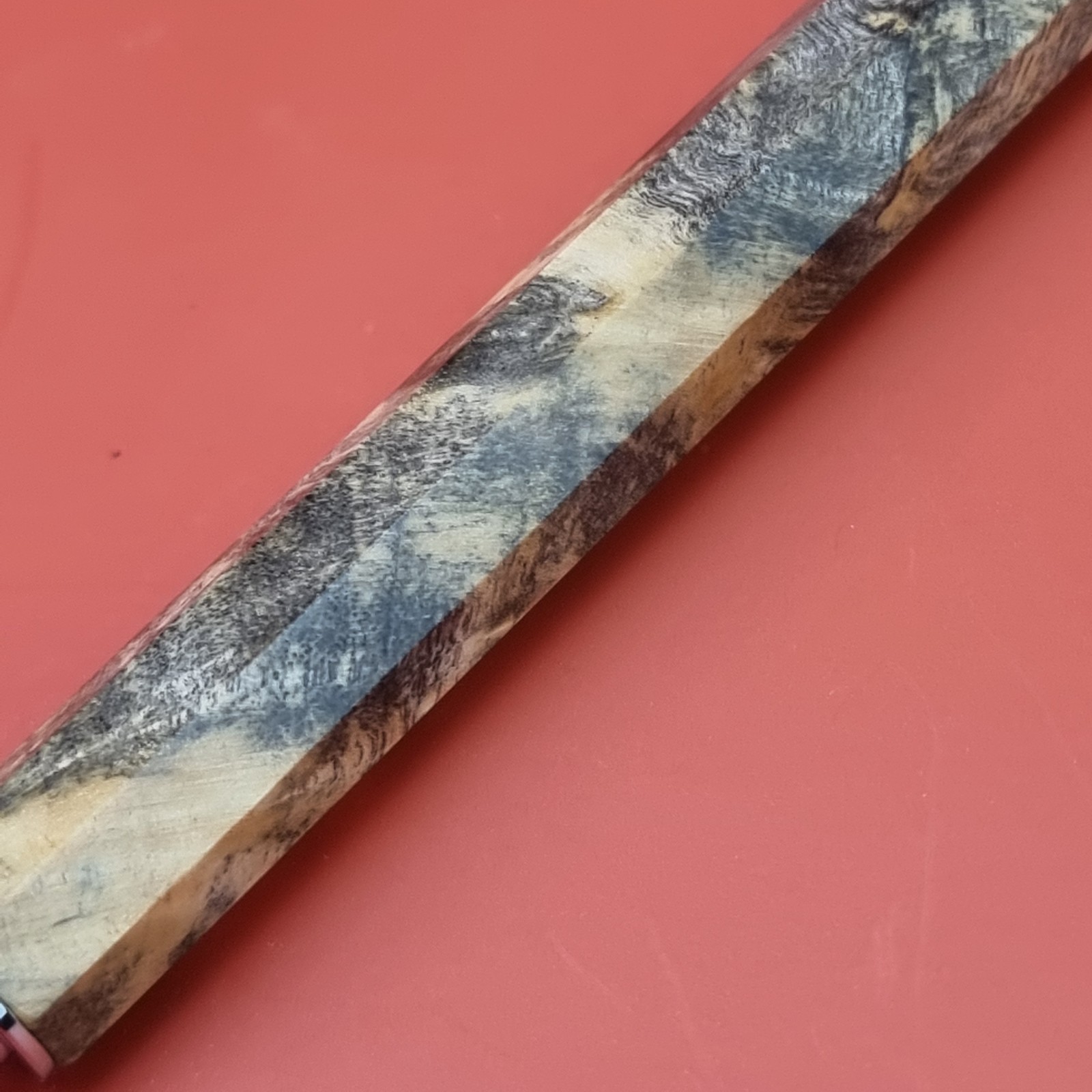 Hand Crafted Water based Ballpointpen with Octagonal Wood Barrel