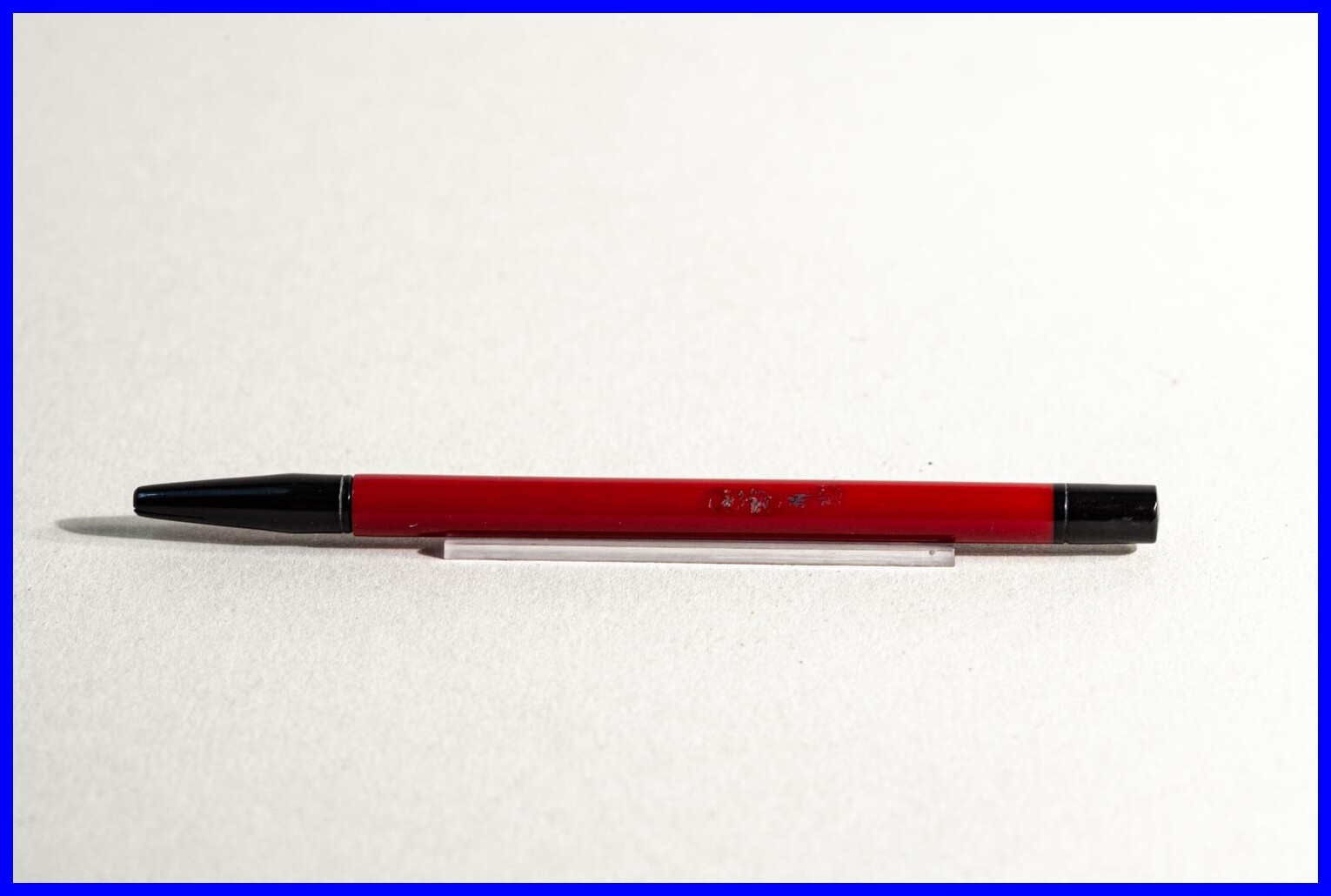 1910 drafting pocket size mechanical pencil 2 mm dark red and black