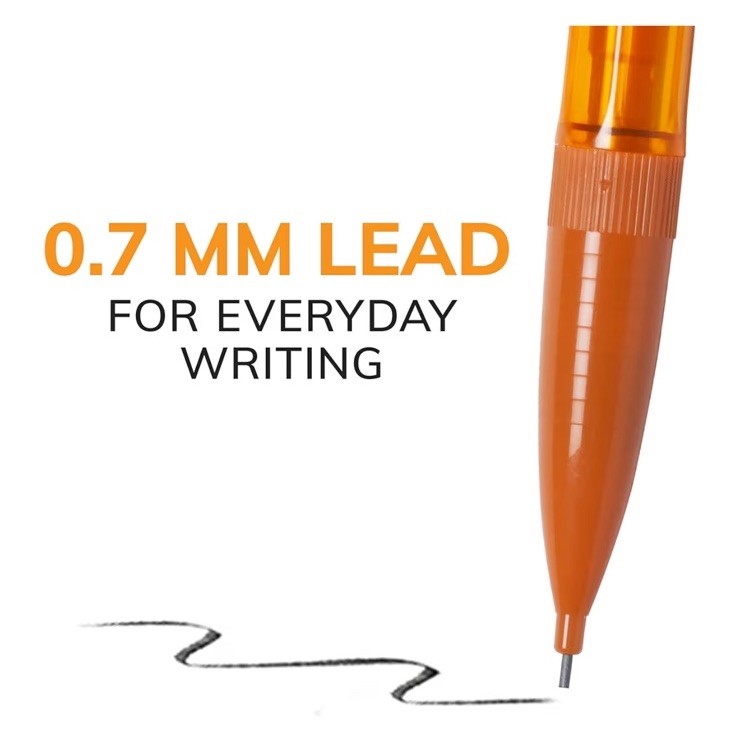 Xtra-Smooth Mechanical Pencils with Erasers Medium Point (0.7Mm) Bulk Mechanic