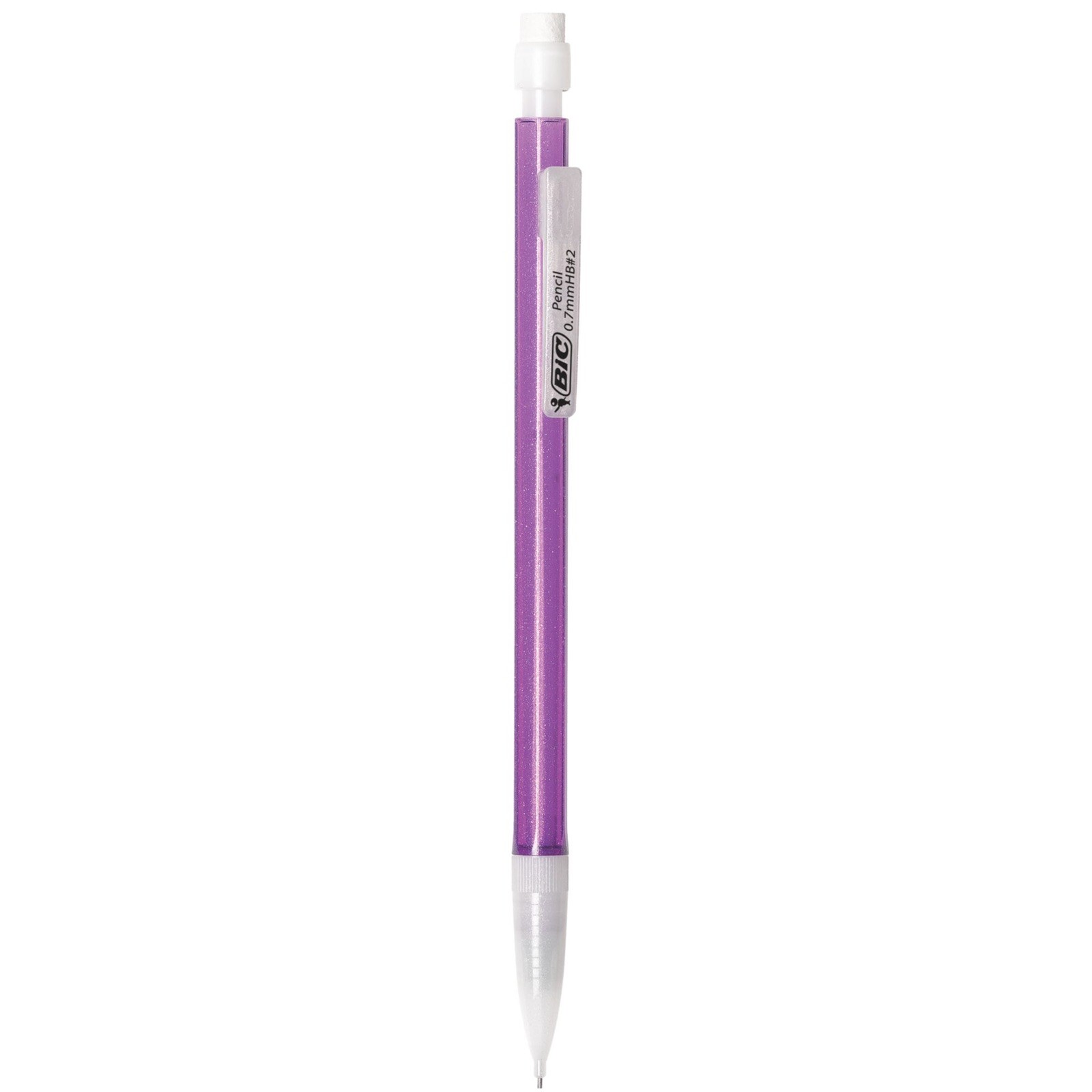 BIC Xtra-Sparkle Mechanical Pencil, Medium Point (0.7 mm), 24-Count, Refillable