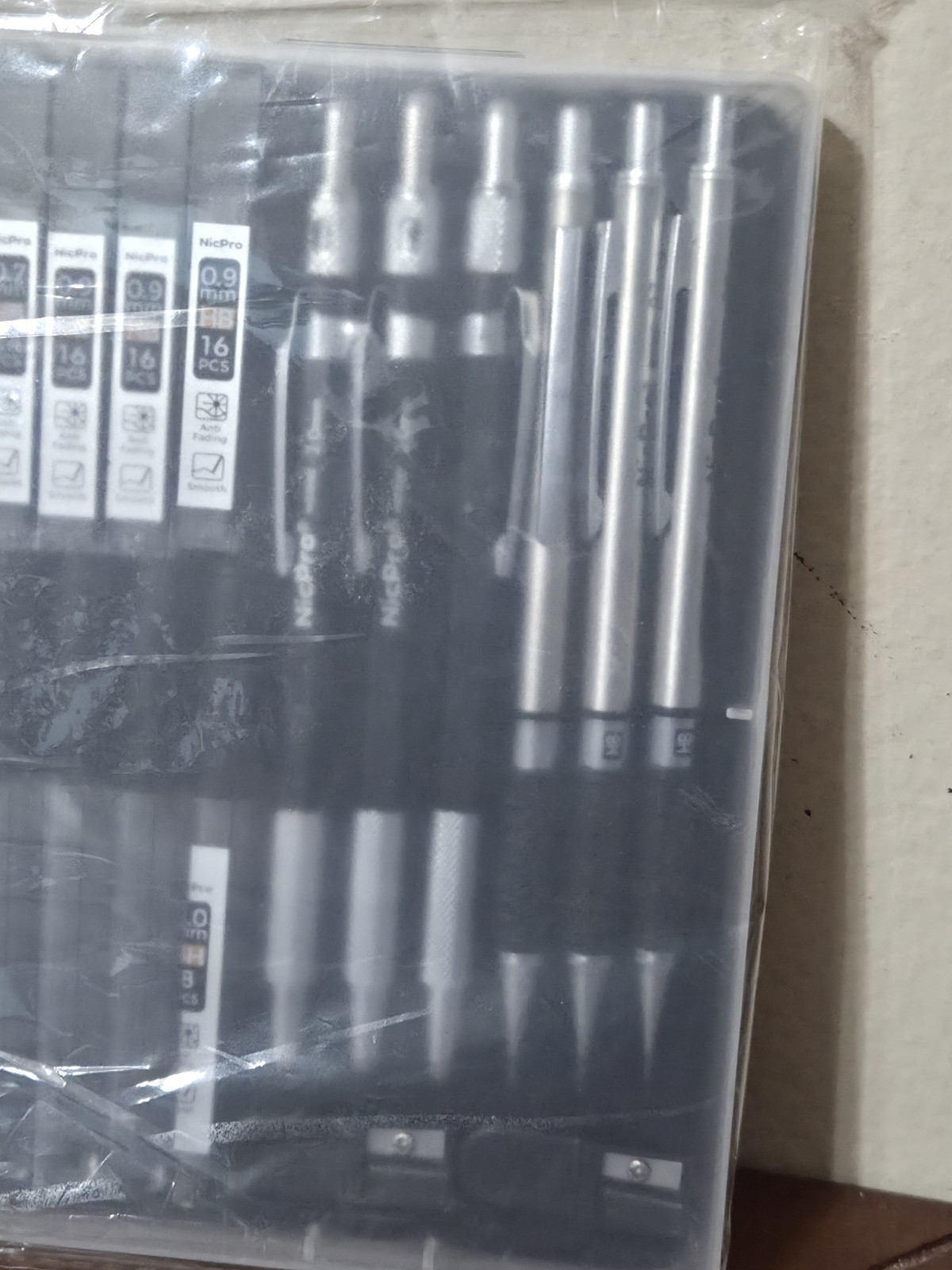 Nicpro 35PCS Art Mechanical Pencil Set, 3 PCS Metal Drafting Pencil 0.5 mm & 0.7