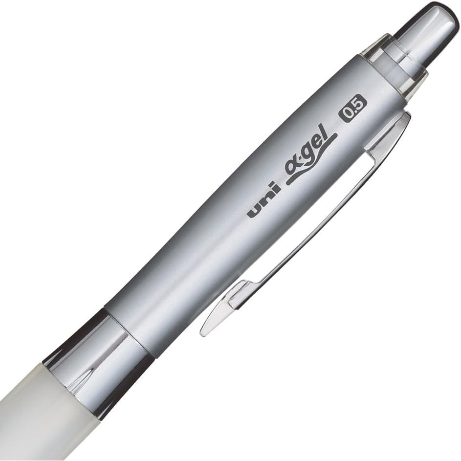 Uni Alpha-Gel Shaker Mechanical Pencil – 1 Count (Pack of 1), White