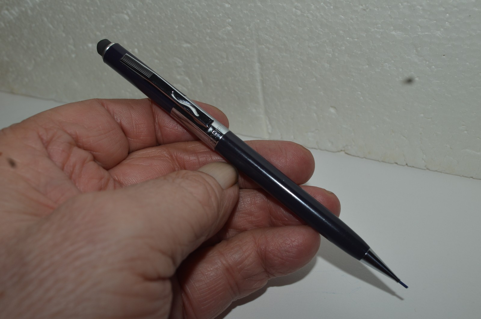 SCRIPTO P369 Mechanical Pencil 0.9mm Tu Tone Korea Black 1970’s New Old Stock
