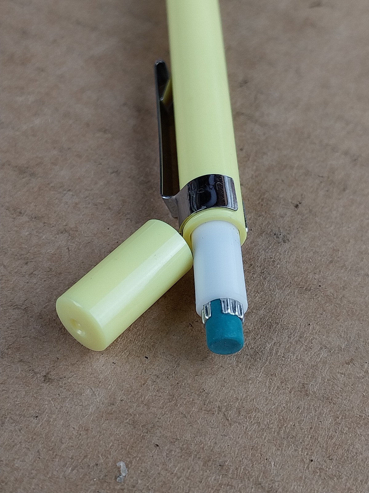 Vintage Japan Pentel 0.5MM A125BP Sharplet-2 Mechanical Pencil Yellow Rare