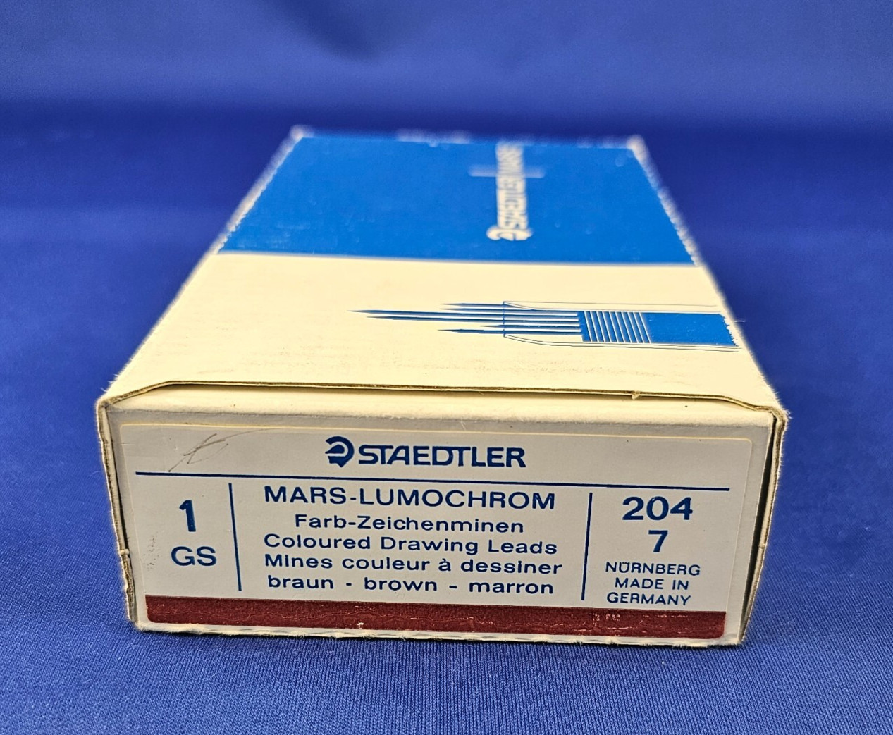 12 Boxes DRAWING LEADS 9 Brown 204 – 7, 3 Lead 200 -B Staedtler Mars Germany