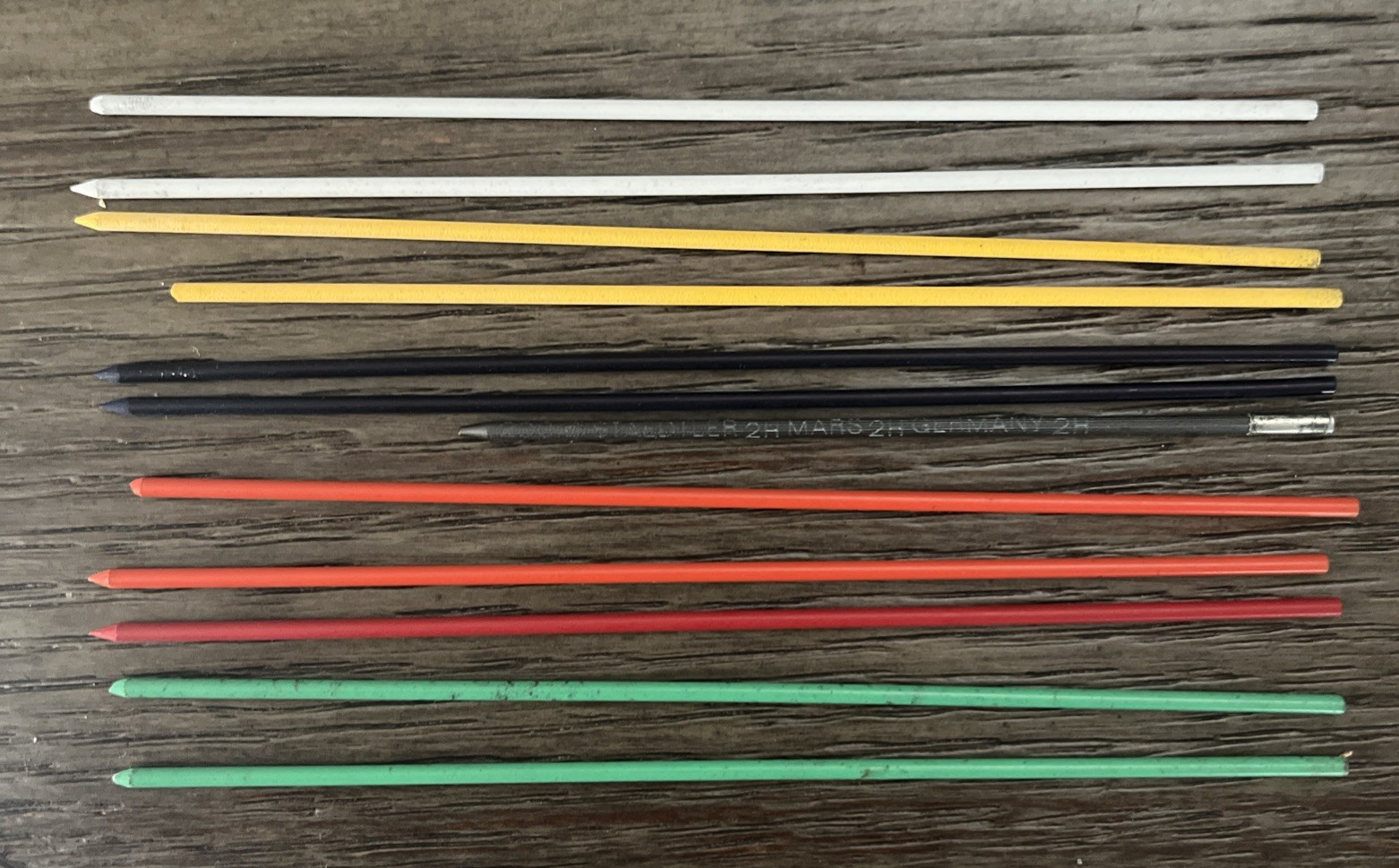 RARE Vintage Berol Turquoise Eagle Drawing Leads 2376 assorted pack