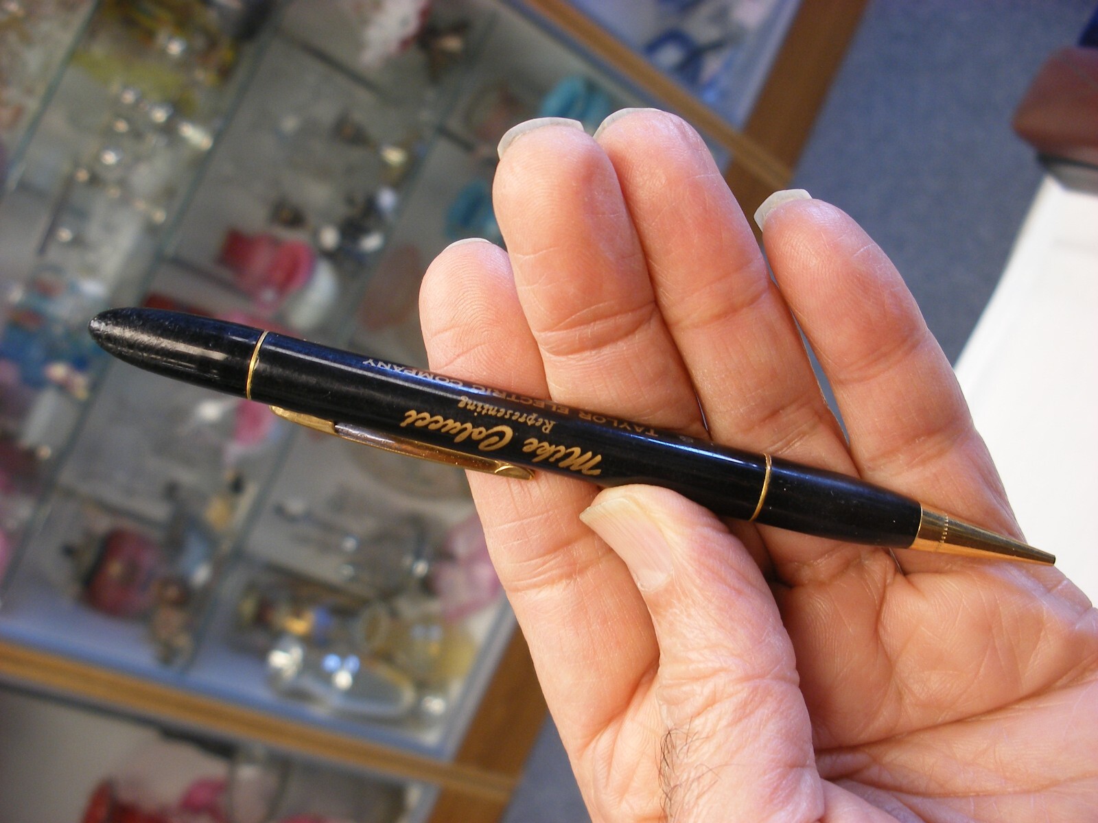 Vtg Redipoint Advertising Mechanical Pencil Taylor Electric Co.