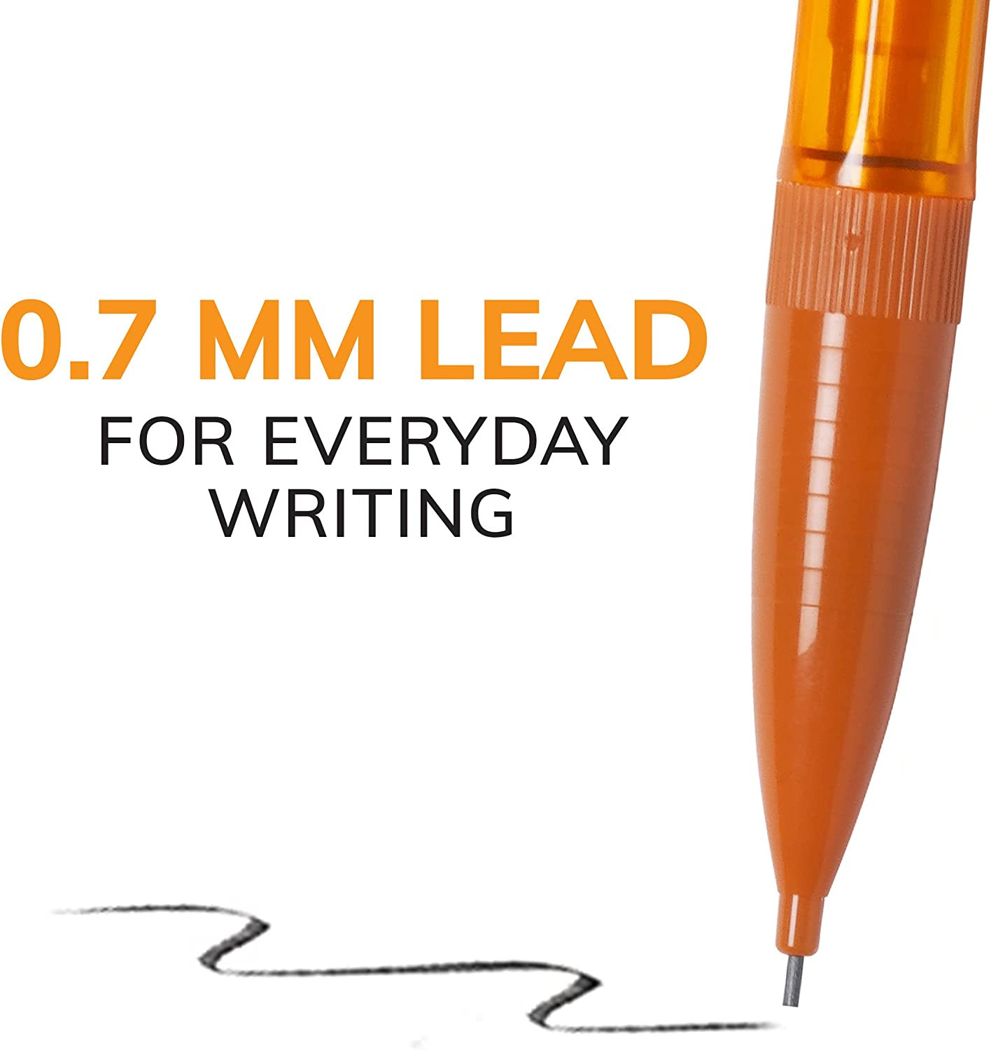 BIC Xtra Smooth Mechanical Pencils 40-Pack – 0.7mm Refillable, Retractable