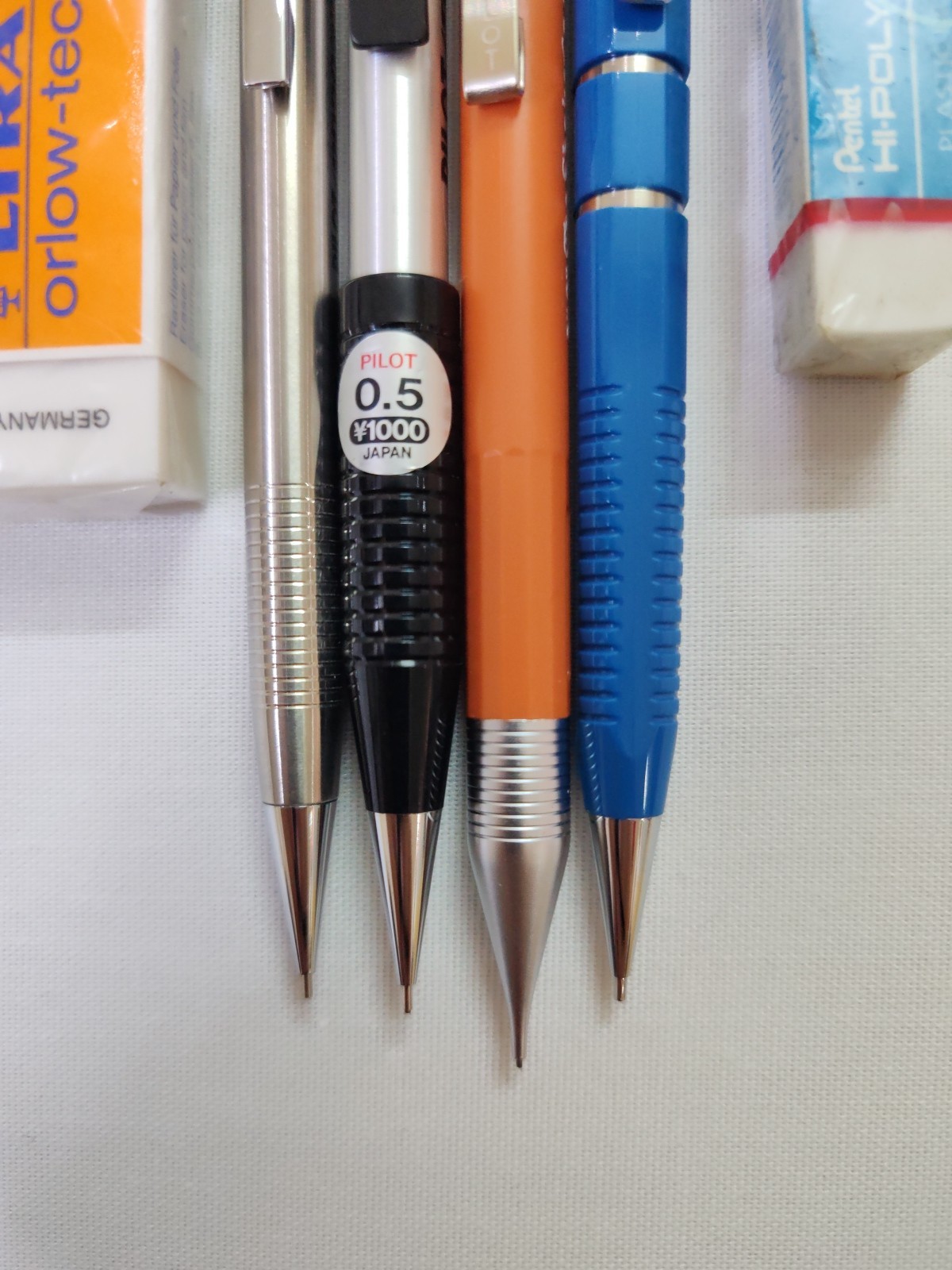 4 Nos Mechanical Pencels Vtg Nos Pilot /H515/ROCKY H525/ST/SHAKER 2020
