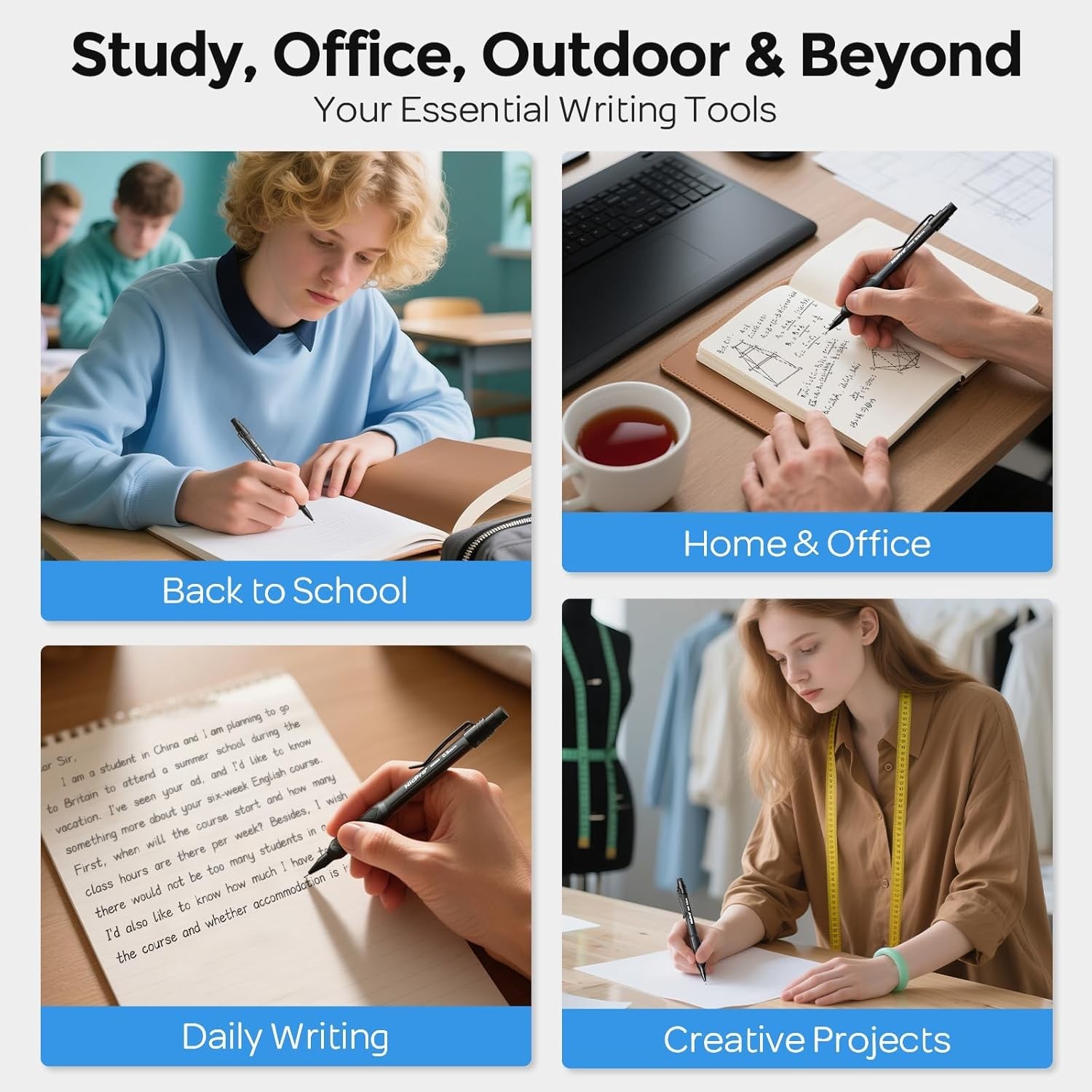 Durable Outdoor Mechanical Pencil Set – 0.7 mm, Perfect for Extreme Conditions