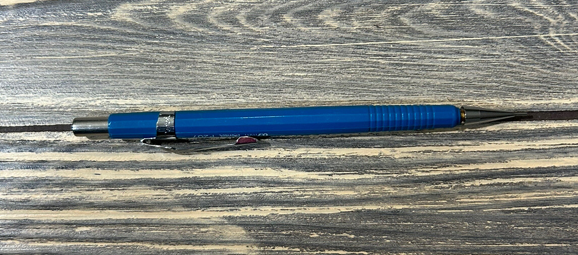 Vintage Mechanical Pencil 0.7 mm Pentel P207 Blue