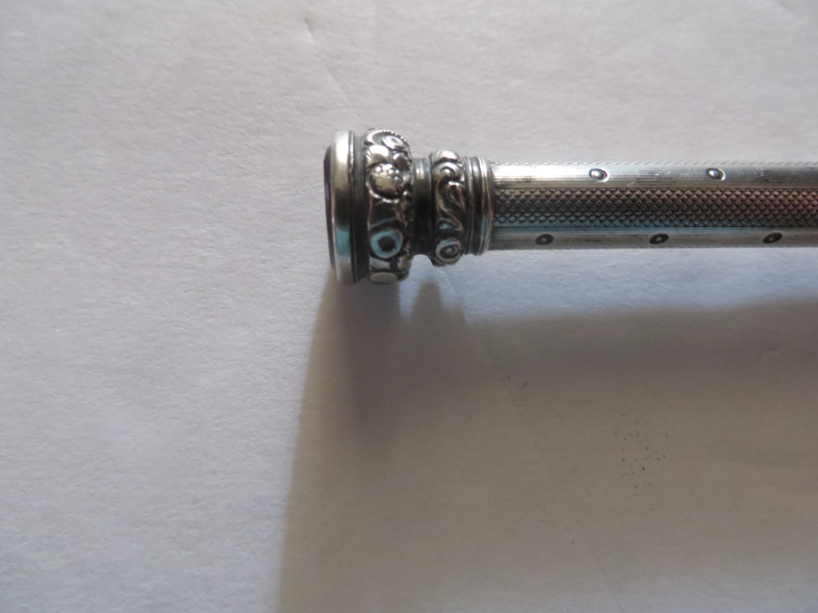 Joseph Willmore Sterling Silver Propelling Pencil Date Mark 1831-2 Birmingham