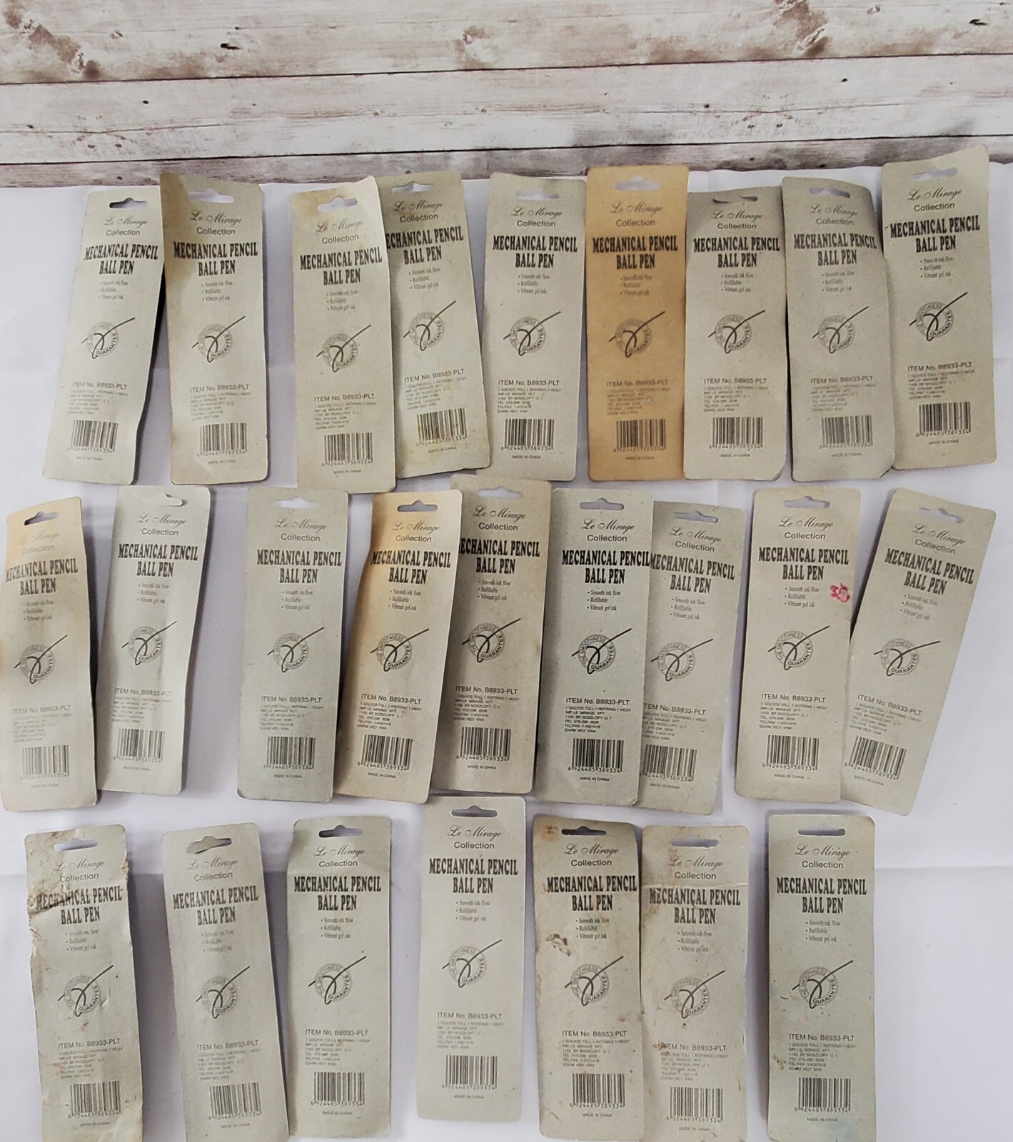 Lot 25 Mechanical Lead & Ball Point Pen Combos Pencils are great Pens Dried Up