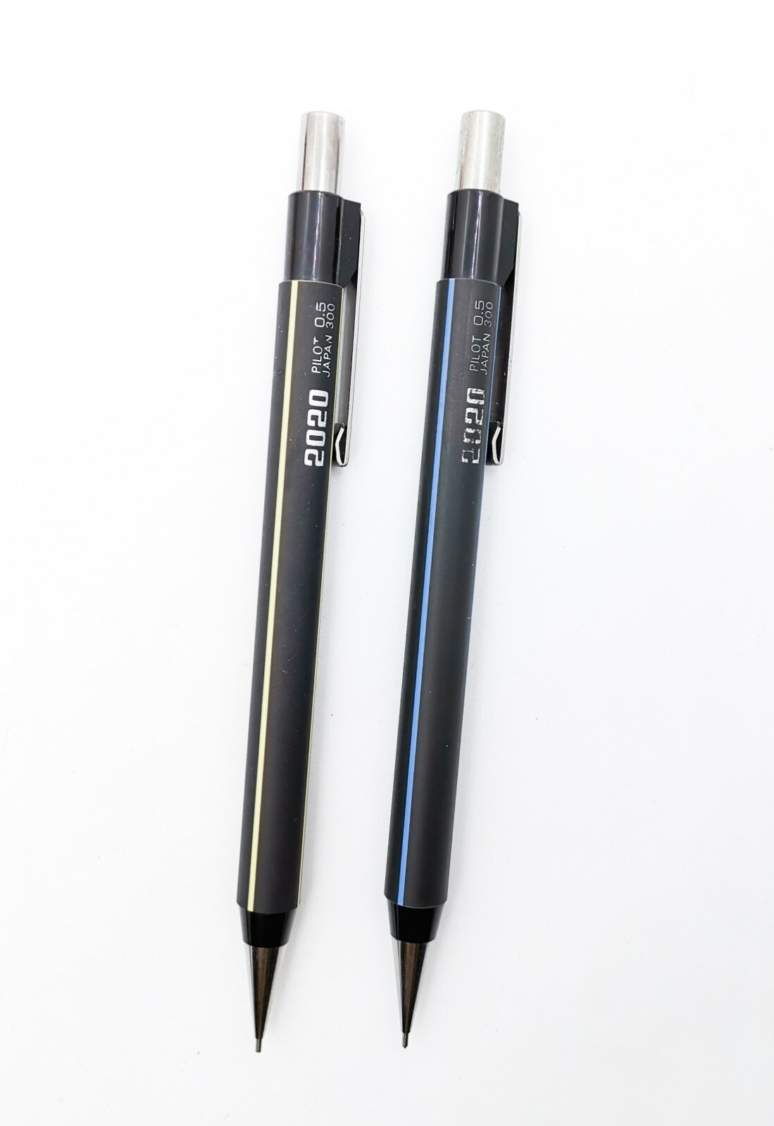 Vintage pilot shaker 2020 Mechanical Pencil 2pcs set two colors 0.5mm