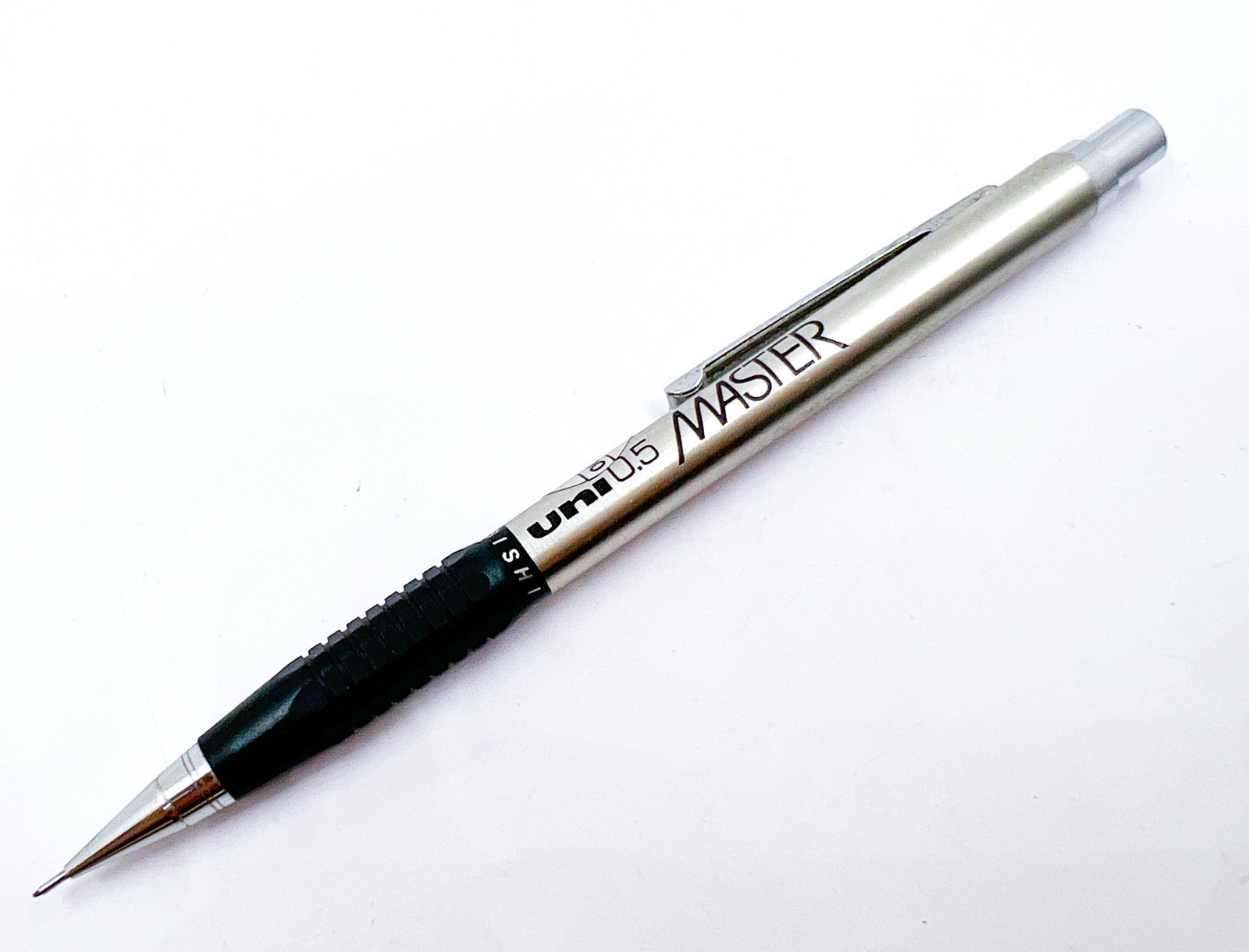 NOS Mitsubishi Uni Master Black 0.5 0.5mm Mechanical Pencil Functional