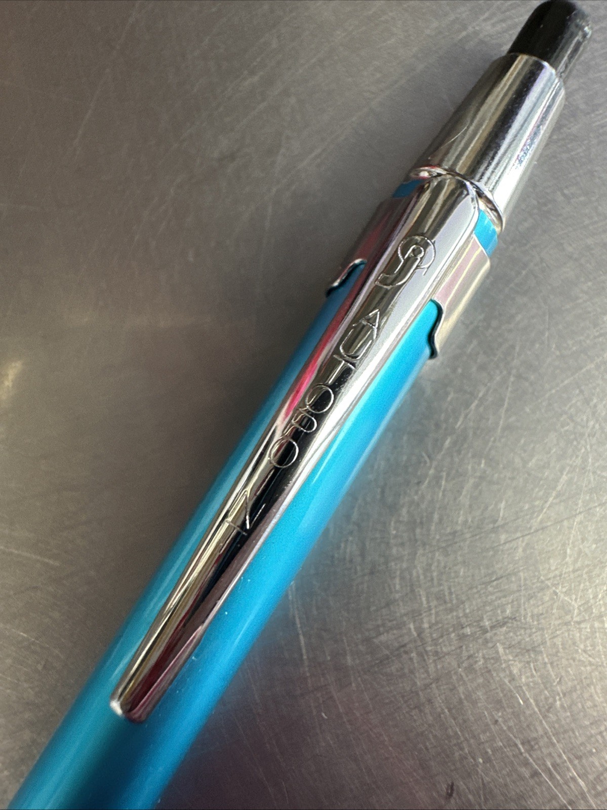 Vintage Autopoint Pencil Pointer Aim High Air Force Logo Blue New Original Box