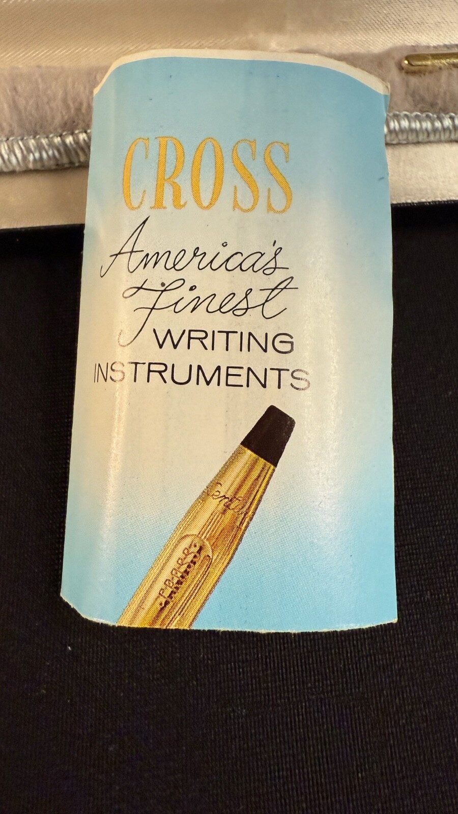 Vintage Cross 14k Gold Filled Ladies Mechanical Pencil with Box Pouch & Papers