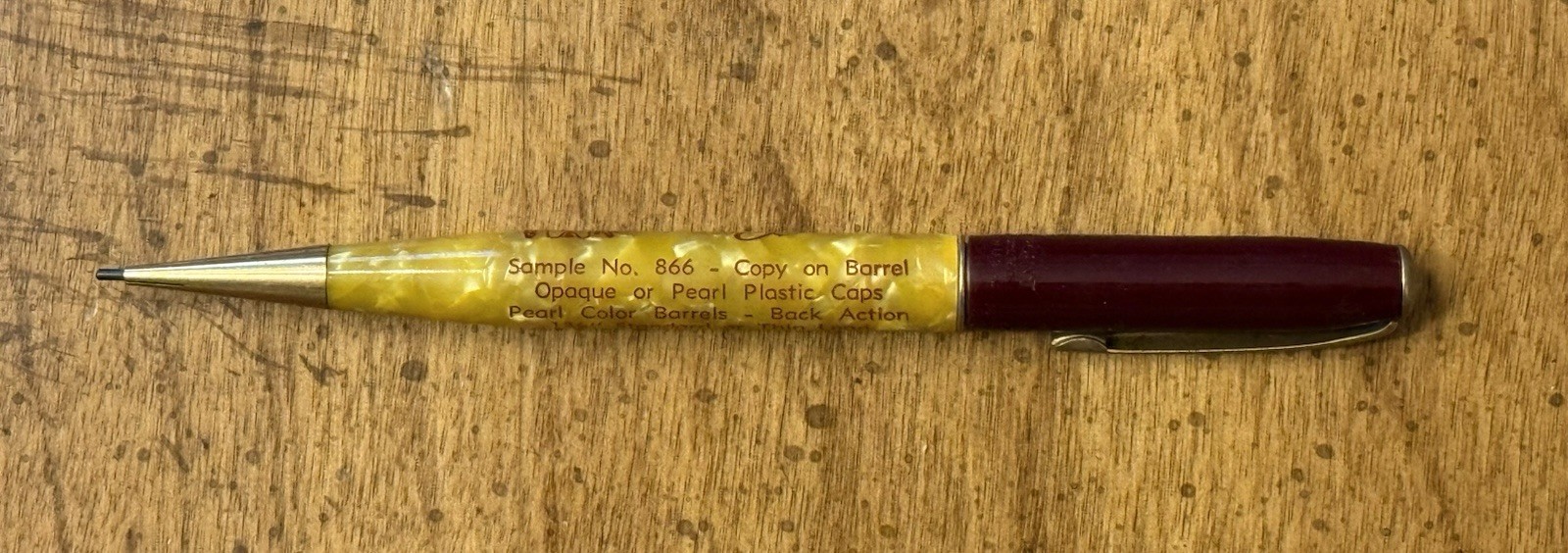VINTAGE Bird Dog Gazette Sample Ritepoint Mechanical Pencil