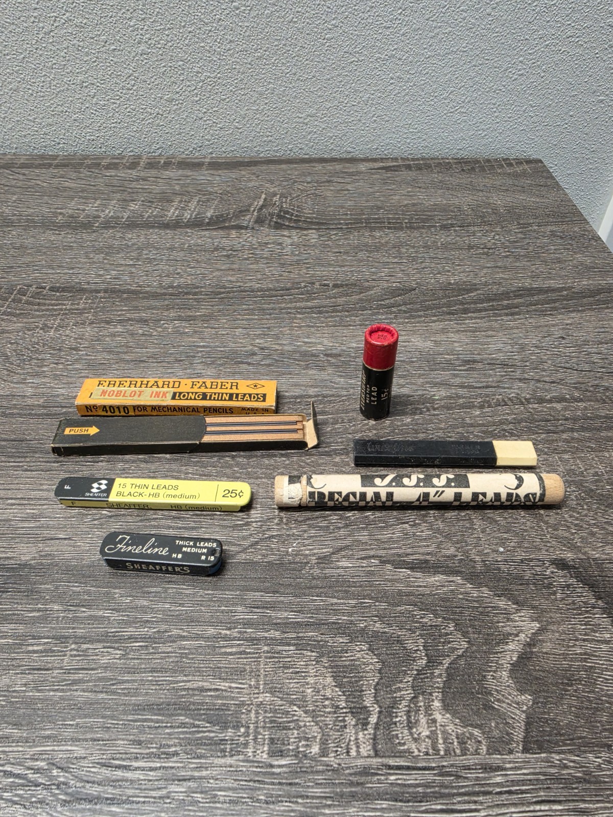 Vintage Pencil Lead Lot Mechanical Scheaffer Eberhard