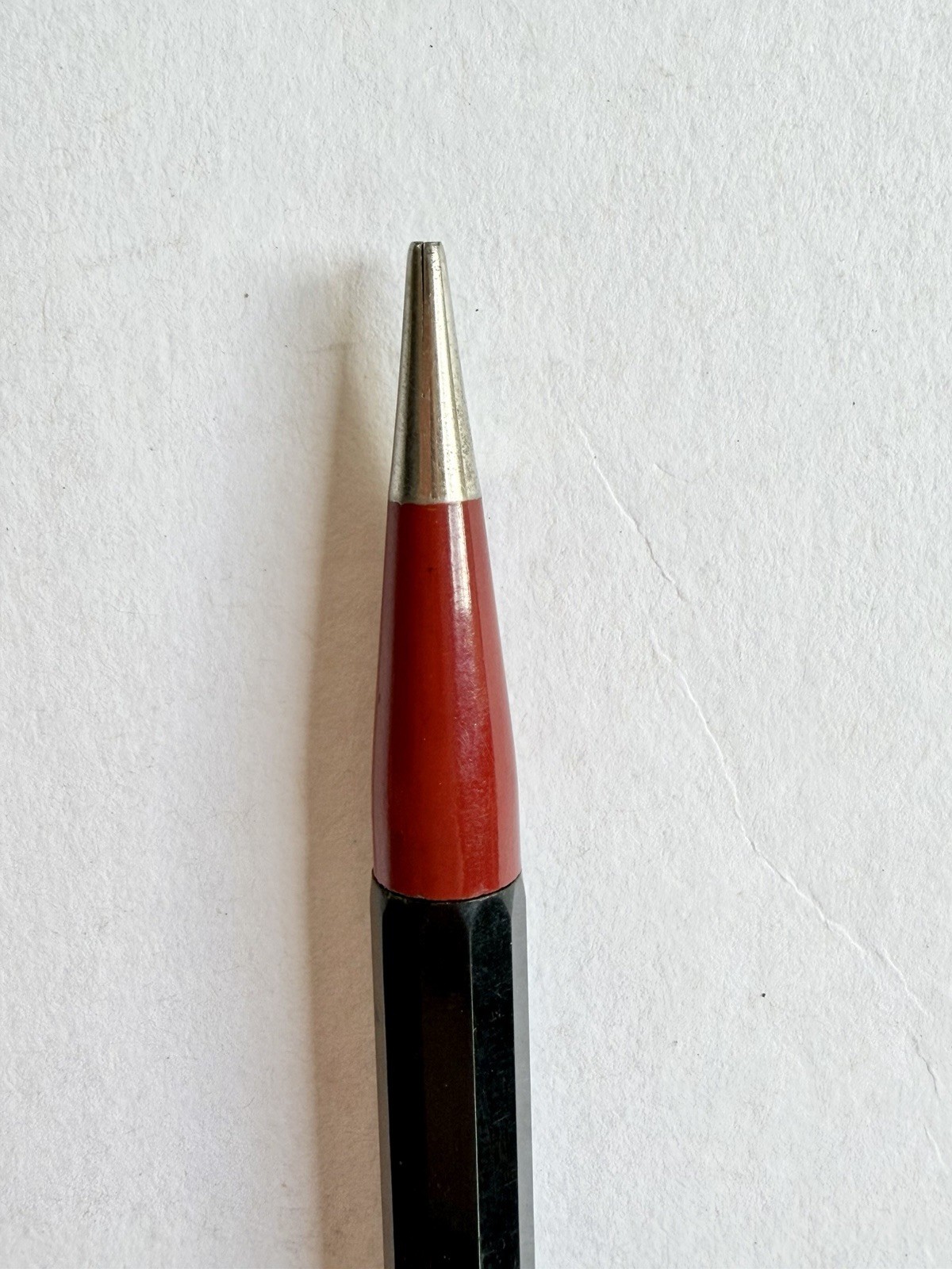 Vtg Autopoint Double-end Red Black Real Thin Mechanical Pencil- Republic Steel