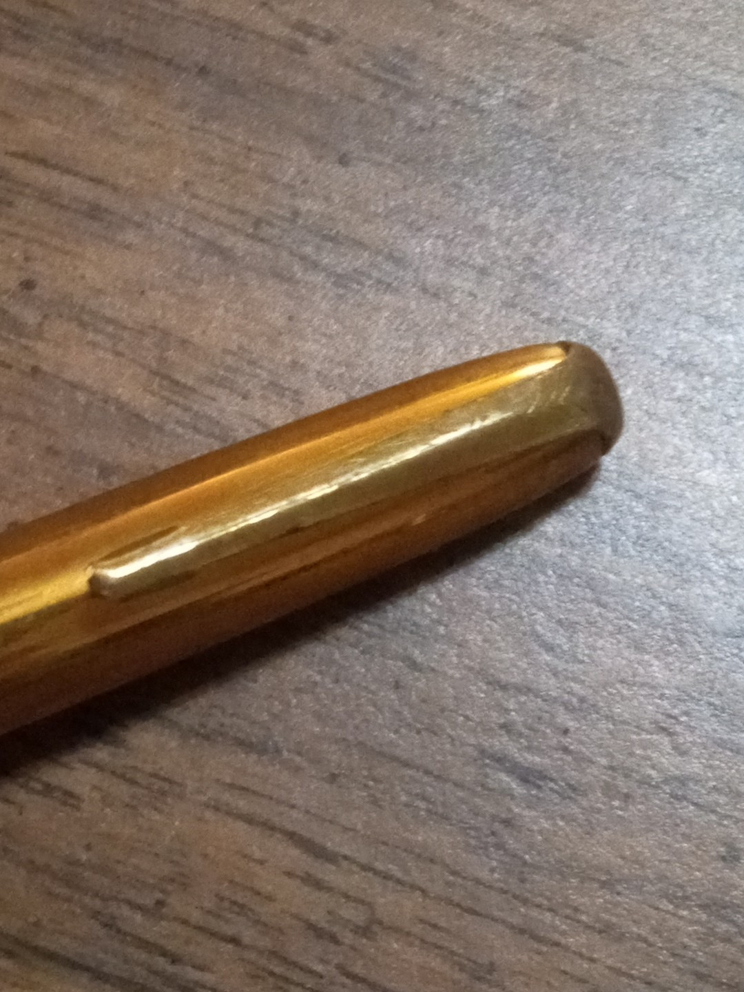 Vintage Mechanical Pencil Lighter Combo Gold Tone USA Works Advertisement Unique