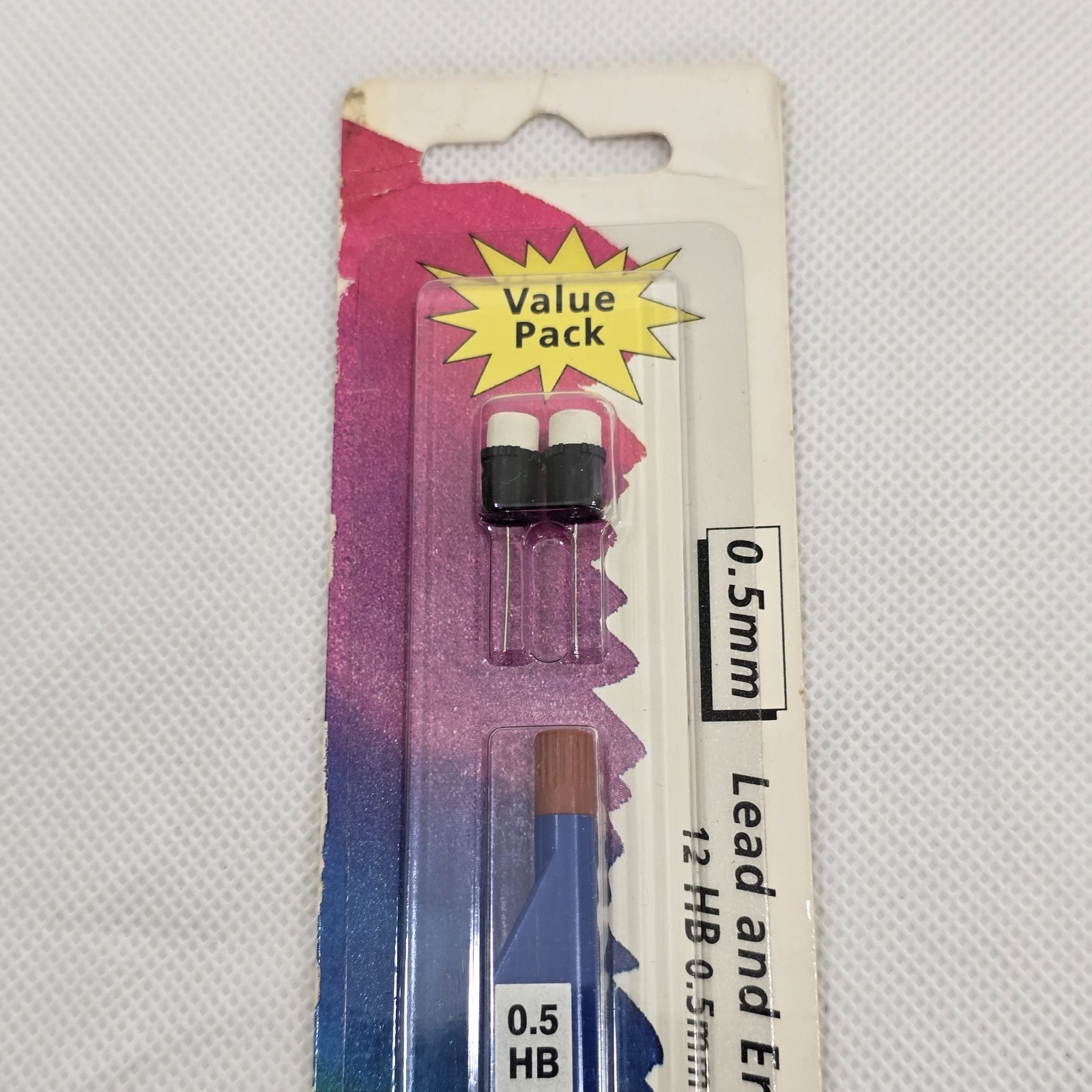 Mix Lot Of PENTEL Hi Polymer Super 0.7 & 0.5mm HB Pencil Lead Refills & Erasers