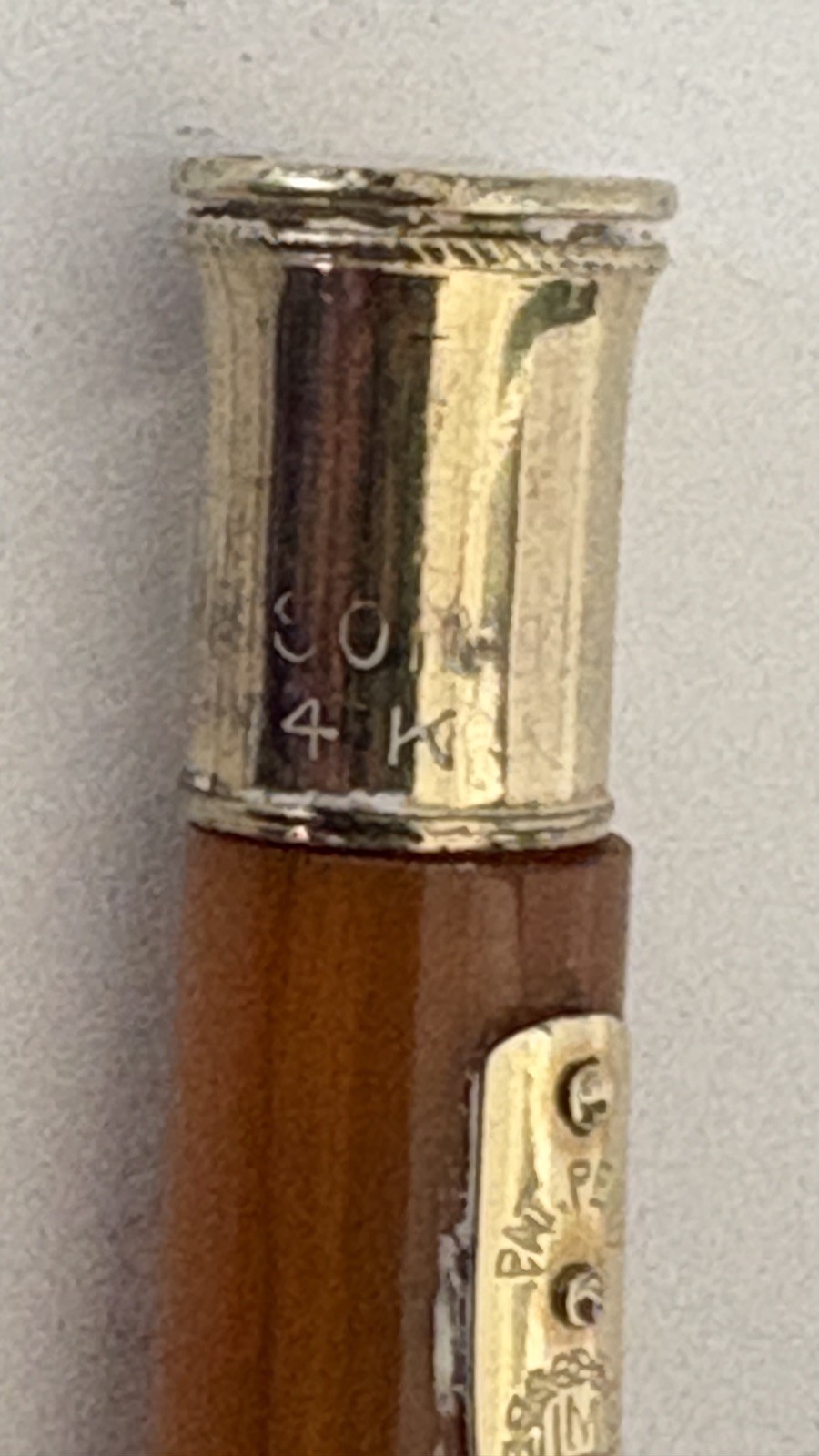 Vintage Morrison Mechanical Pencil Celluloid 1/40 14k Trim Working