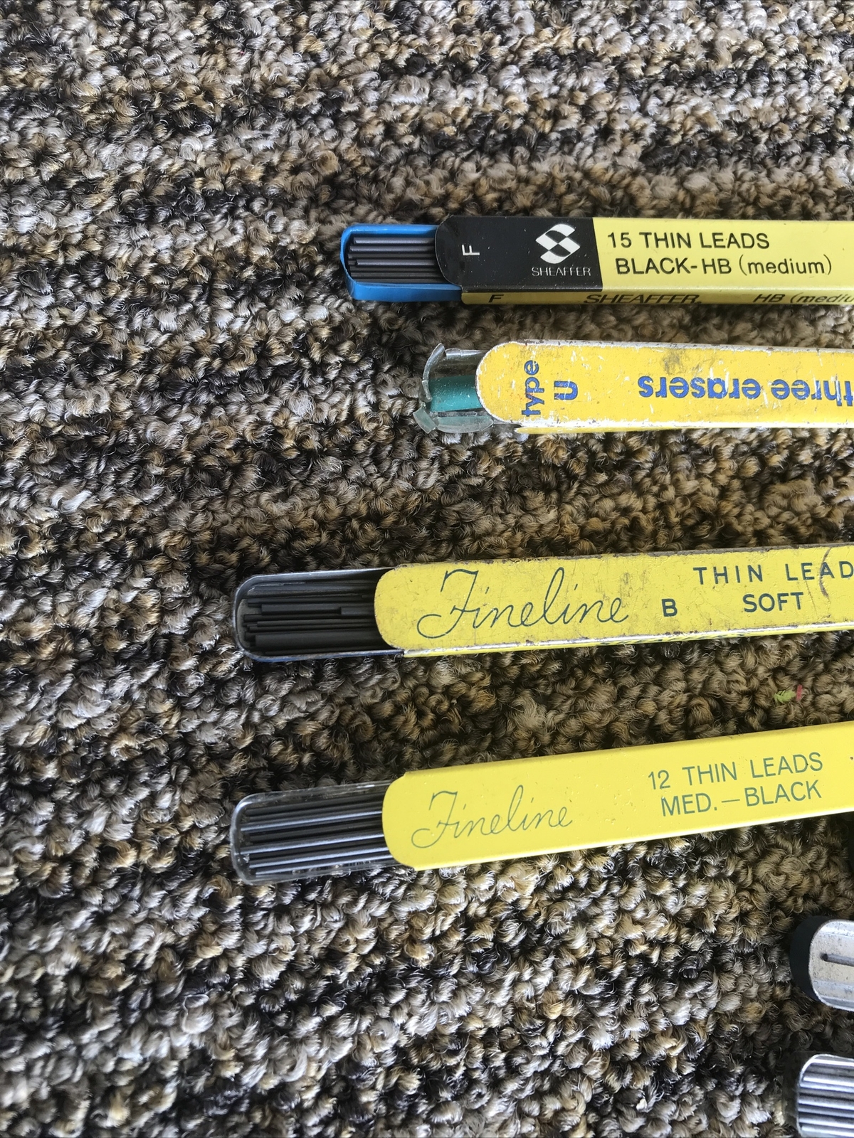 Lot Of Vintage Sheaffer Fineline Thin Leads Mixed