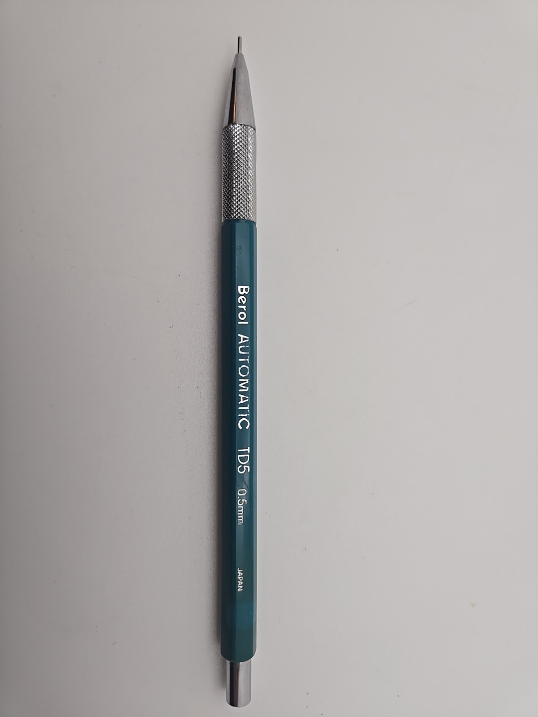 Berol TD5 0.5mm Automatic Drafting Pencil Turquoise, Vintage, Made in Japan